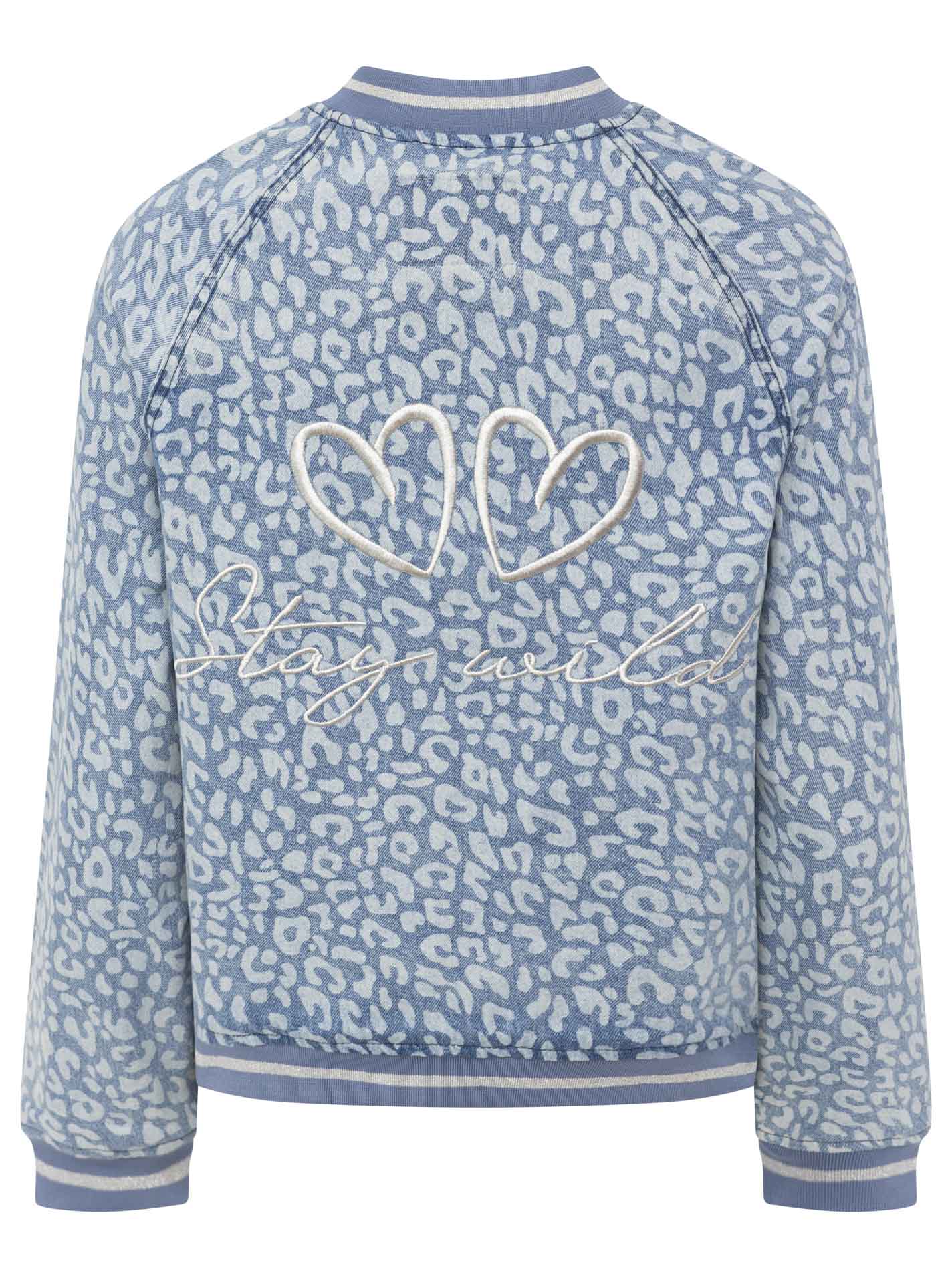 Jeansbomberjacke "Leo Sparkle"