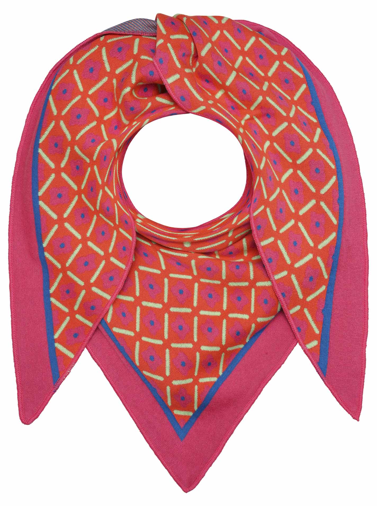 Dreieckstuch BW "Wonderland" Dreieckstuch BW "Wonderland"