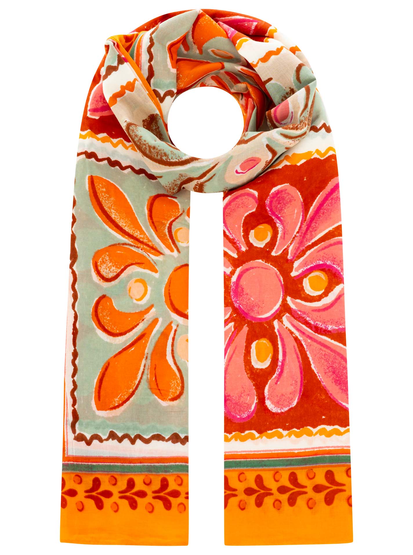 Schal BW "Summer Patchwork"