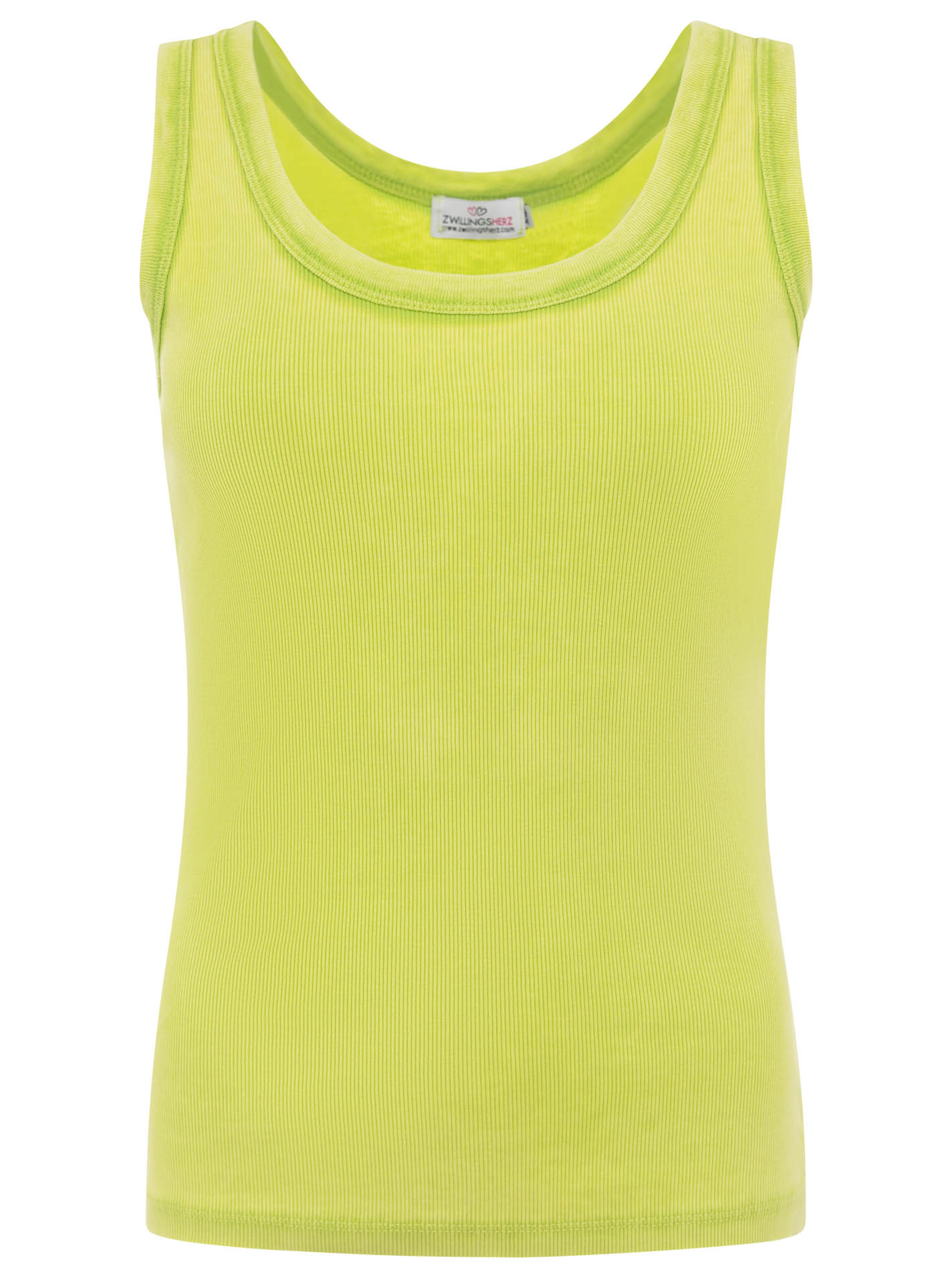 Tank Top BW Stone Washed "Rippe"