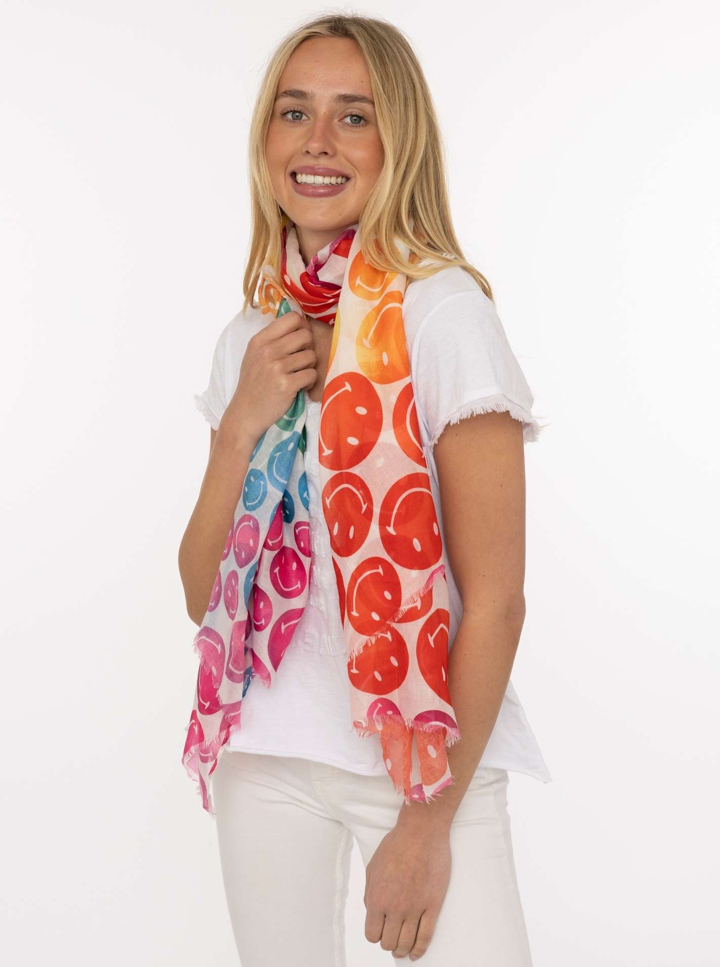 Schal Viskose Mix "Smiles"