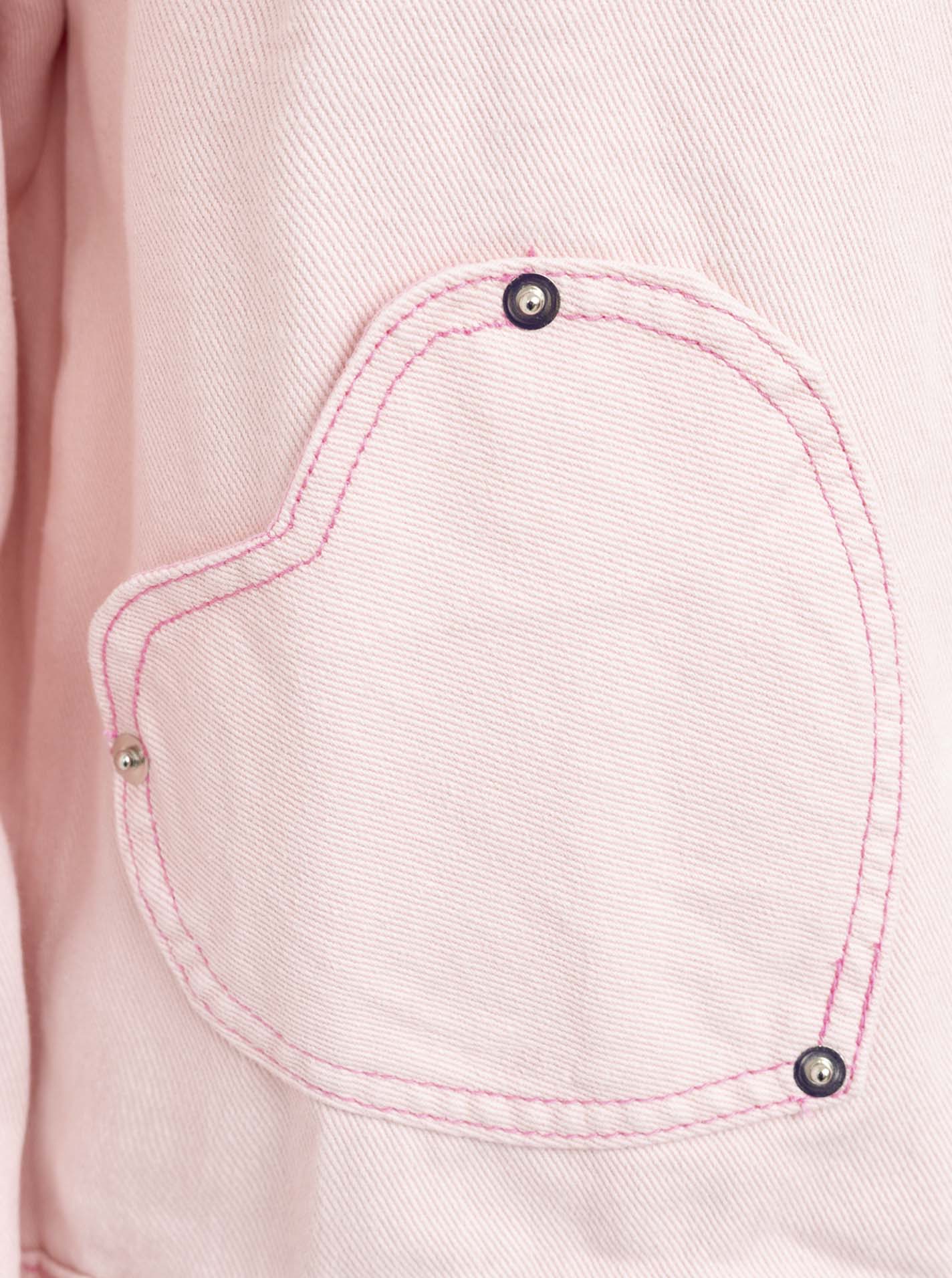 Jeansjacke Herz