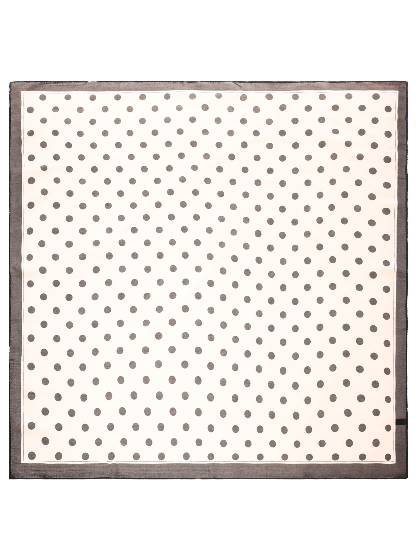 Nickituch 70x70 "Punkte & Blumen"