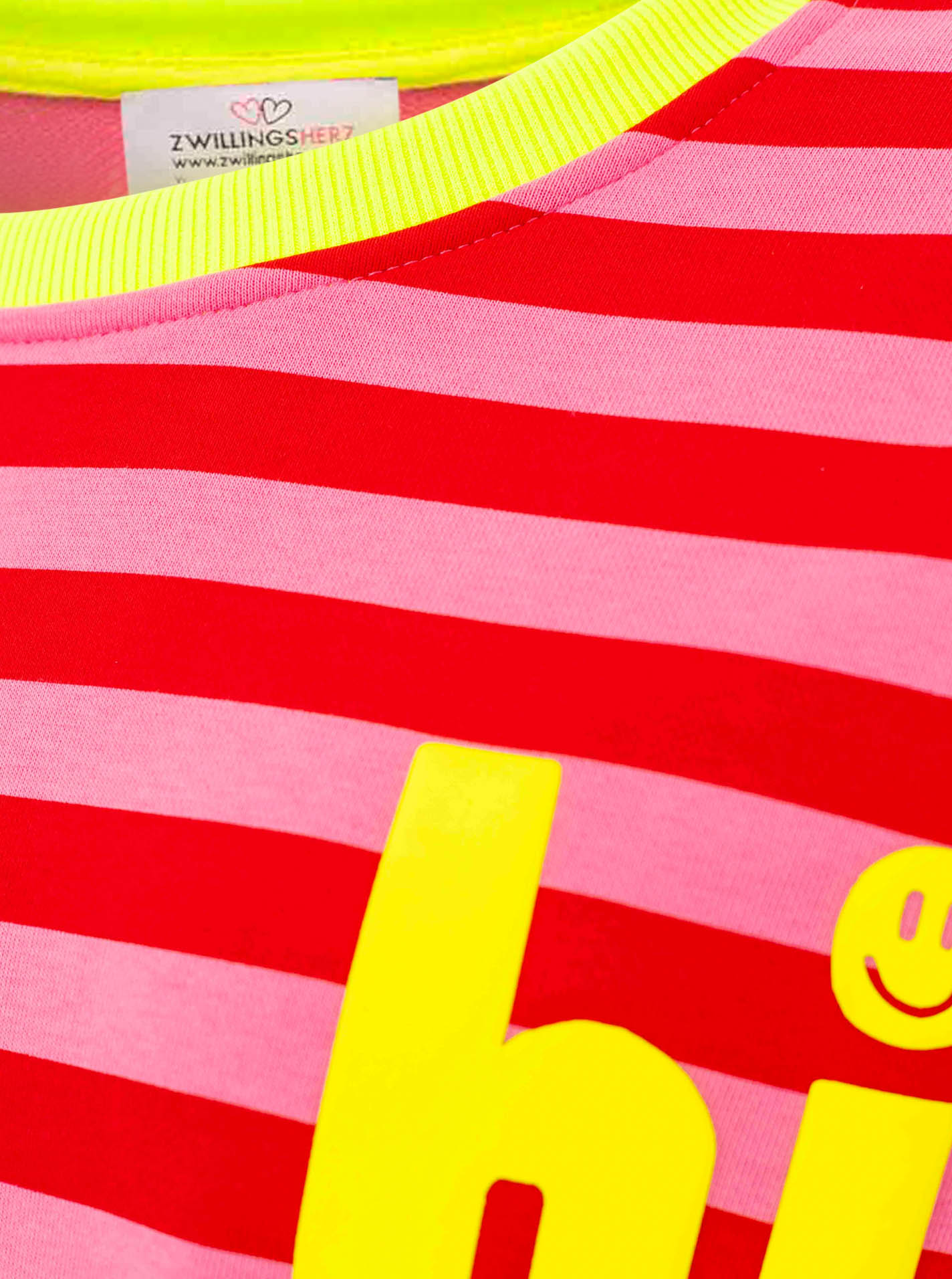 Streifen Shirt "Hi"