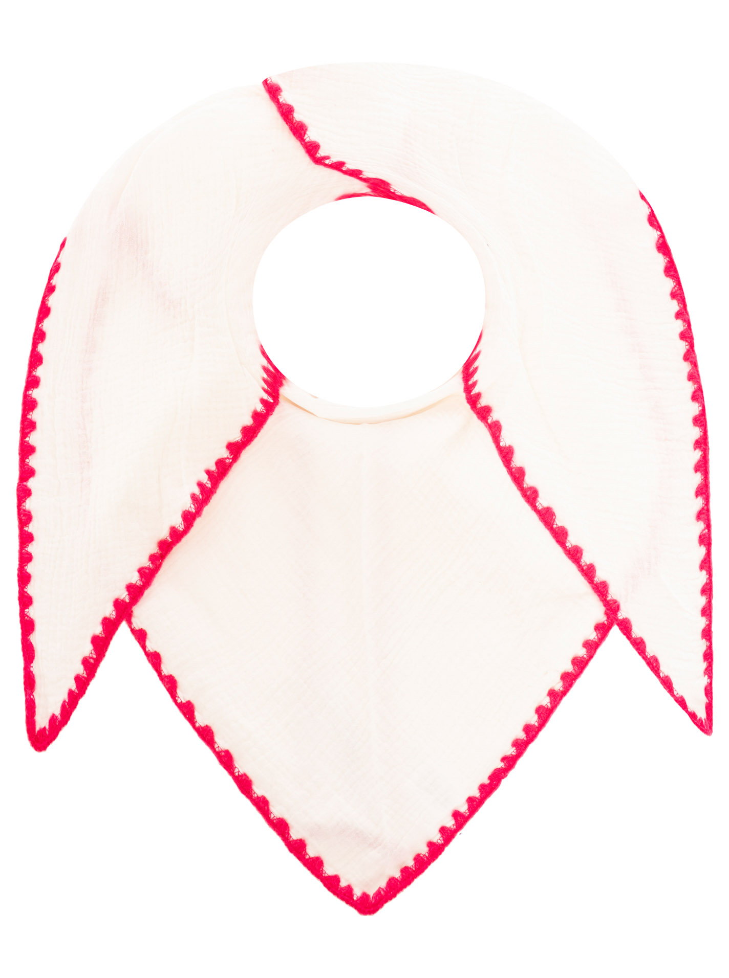 Dreieckstuch Musselin "Uni & Stitch"