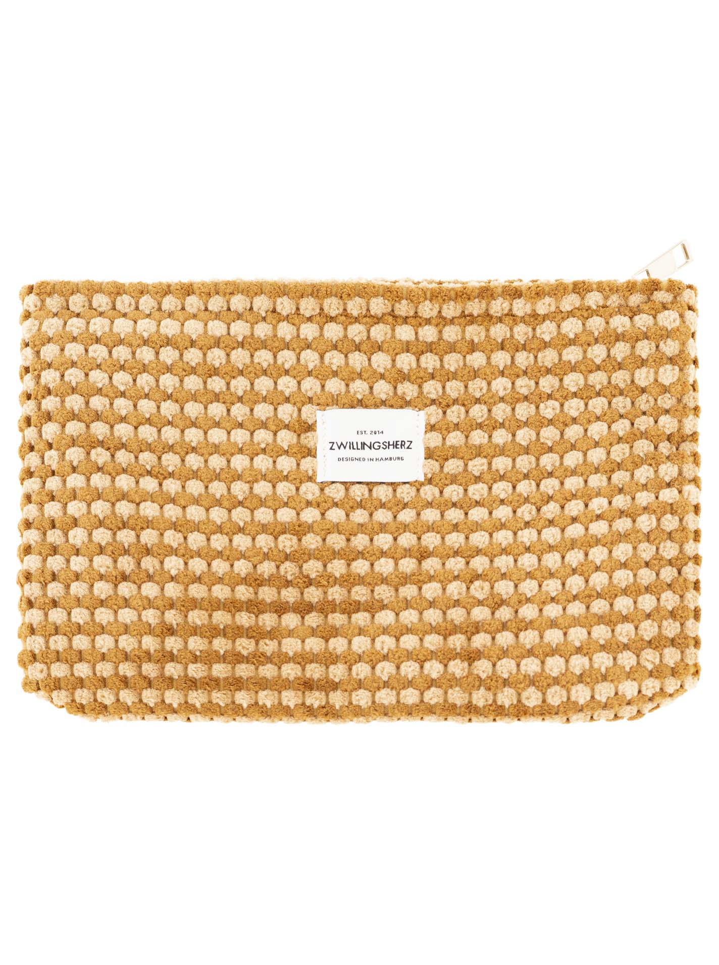 Kosmetik Pouch "flauschige Punkte"