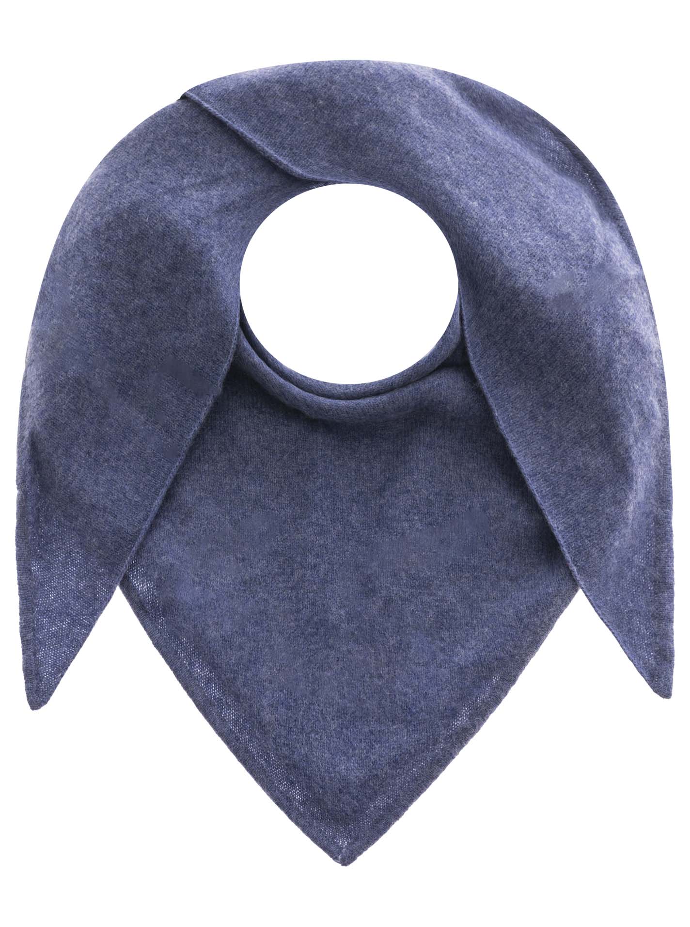 100% Cashmere Dreieckstuch "Uni"