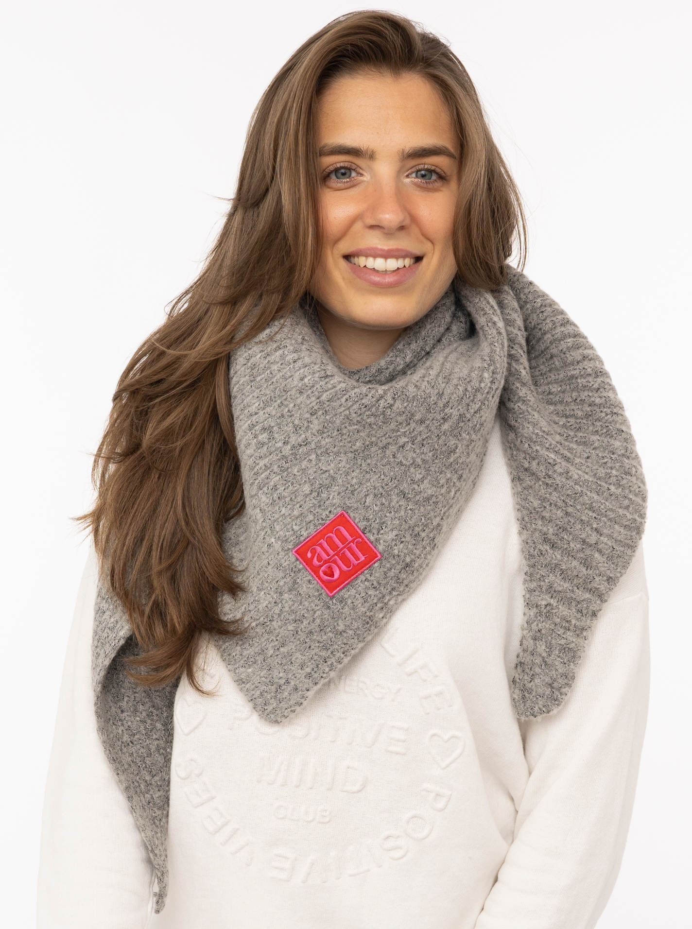 Dreieckstuch "Uni Amour Patch"