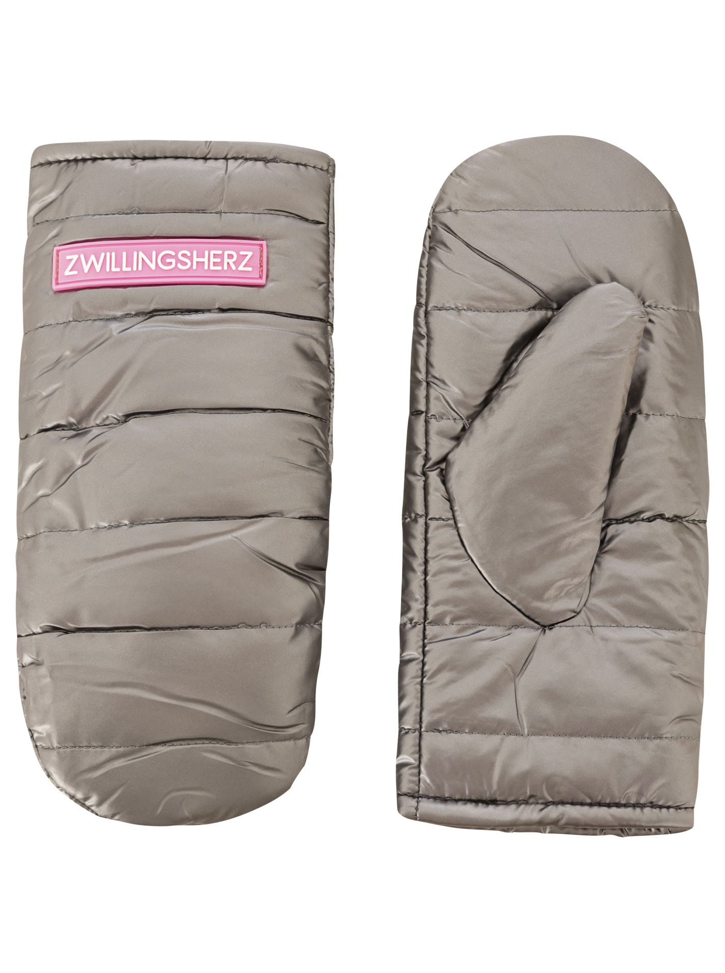 Fäustlinge Metallic "Zwillingsherz"