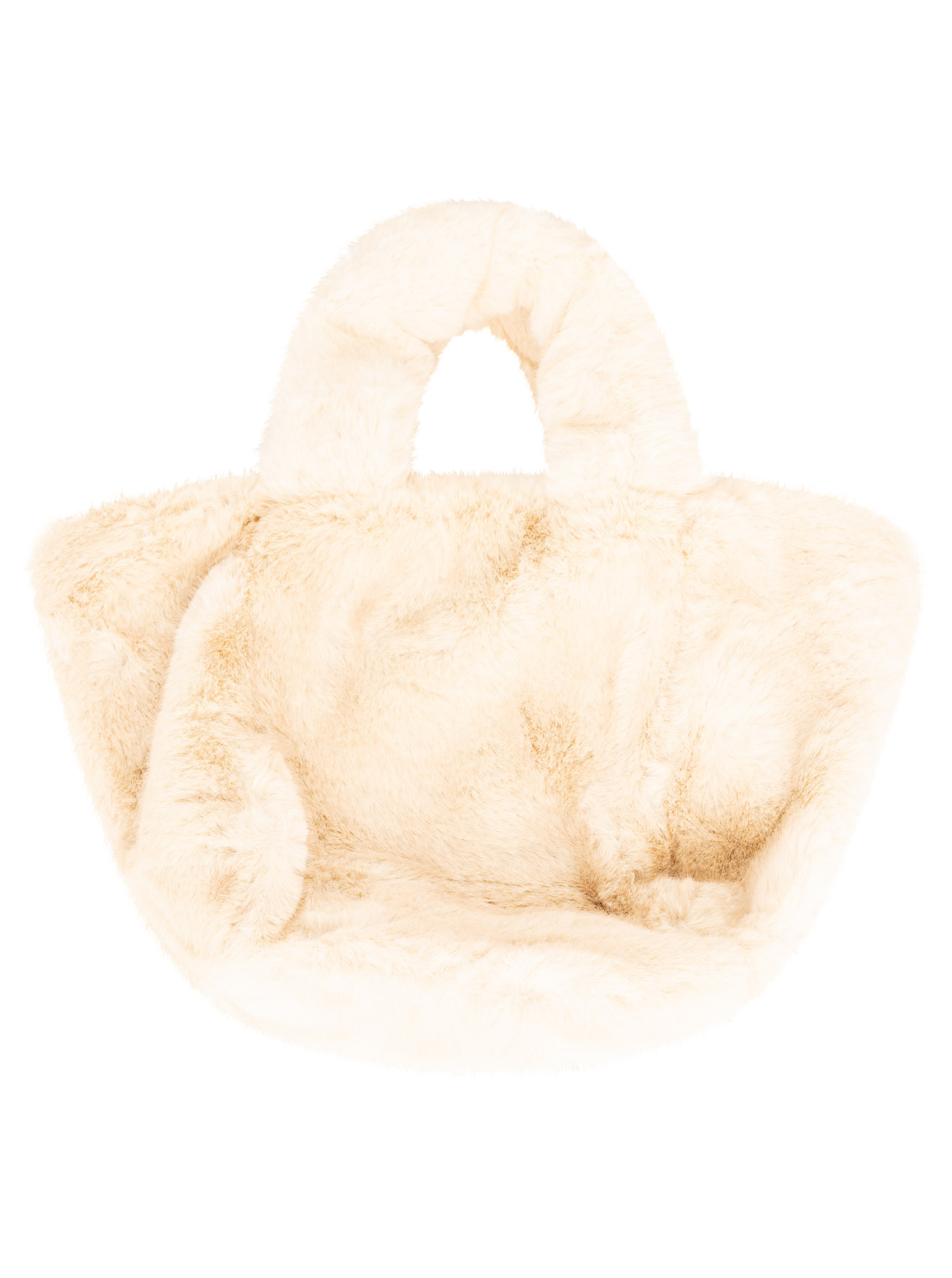 Kleiner Shopper Fake Fur "Uni"