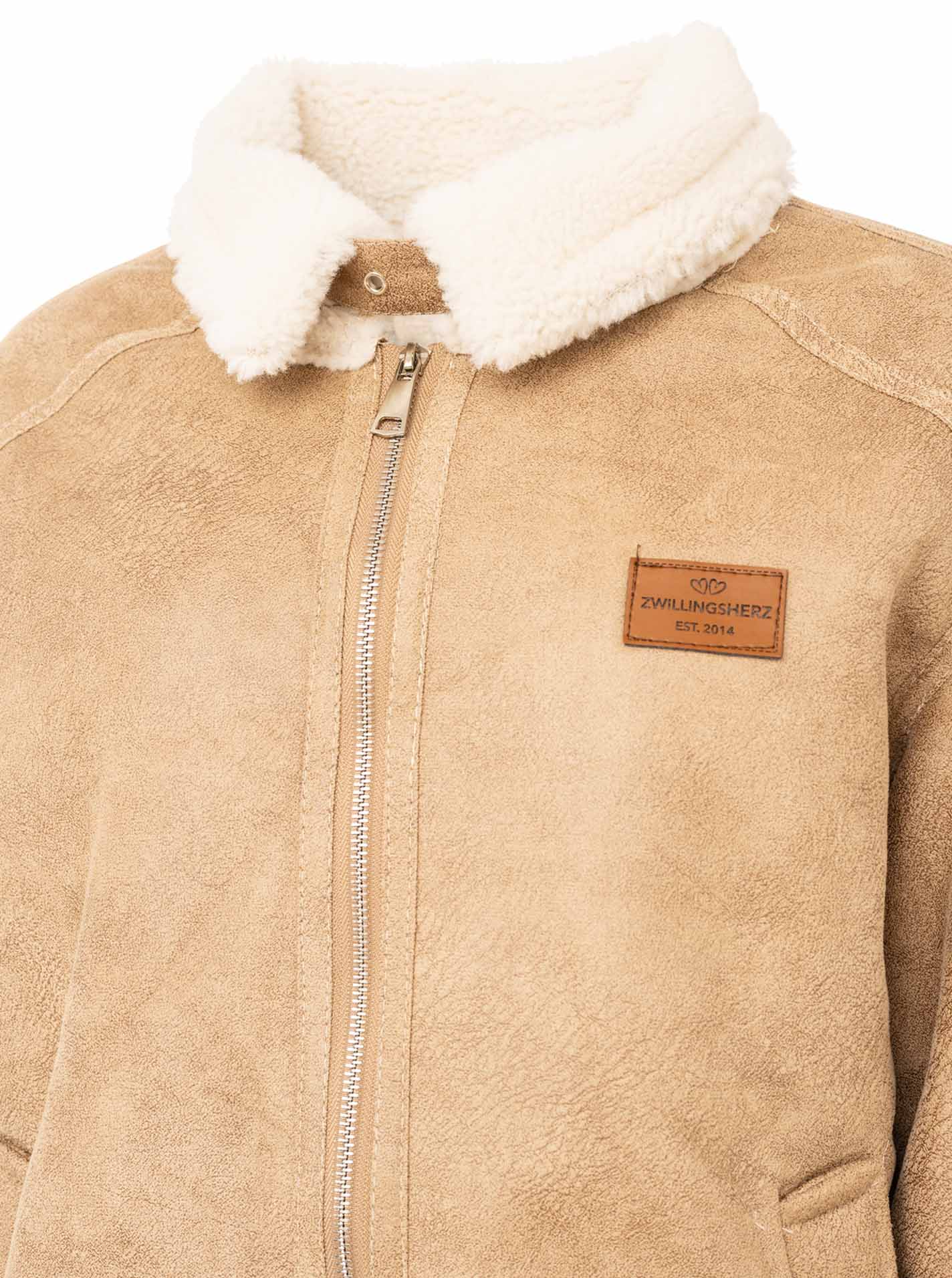Jacke Teddyfell "ZH"