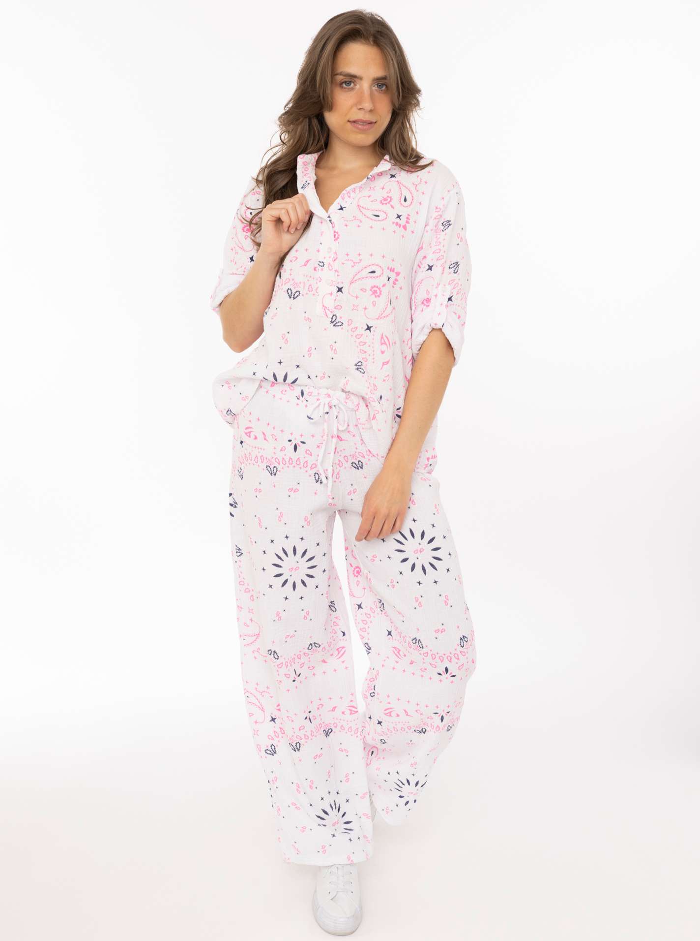 Musselin Hose "Paisley Dream"