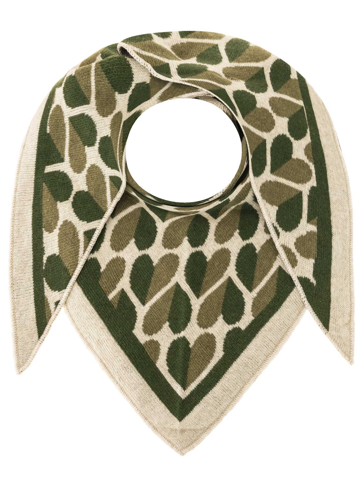 Dreieckstuch Cashmere Mix "Herz Herz"
