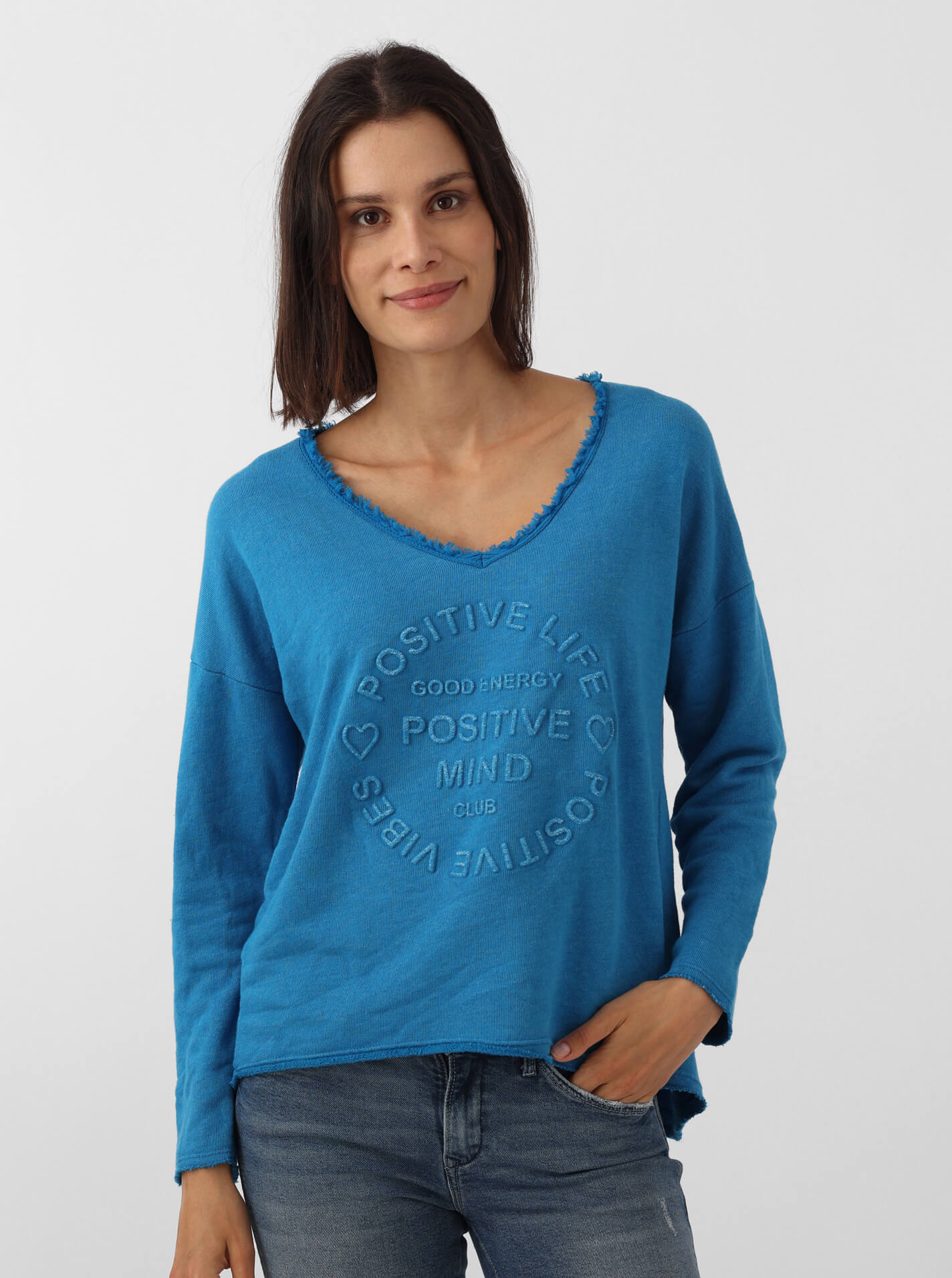 Sweatshirt BW "Positive Mind"