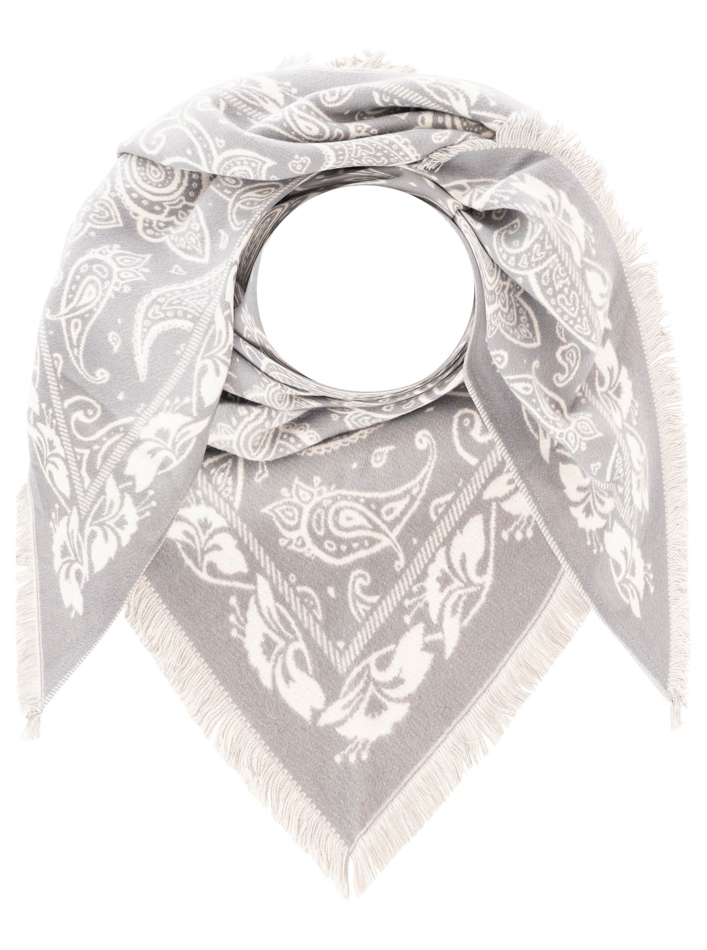 Dreieckstuch Viskose "Paisley"