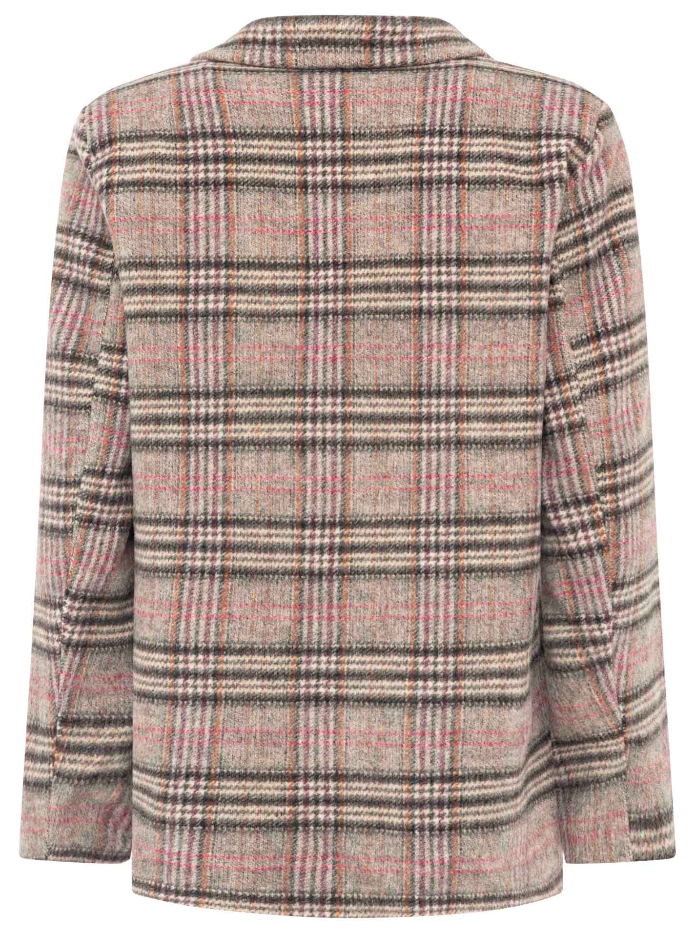 Blazer Wollmix "Herbstkaro"