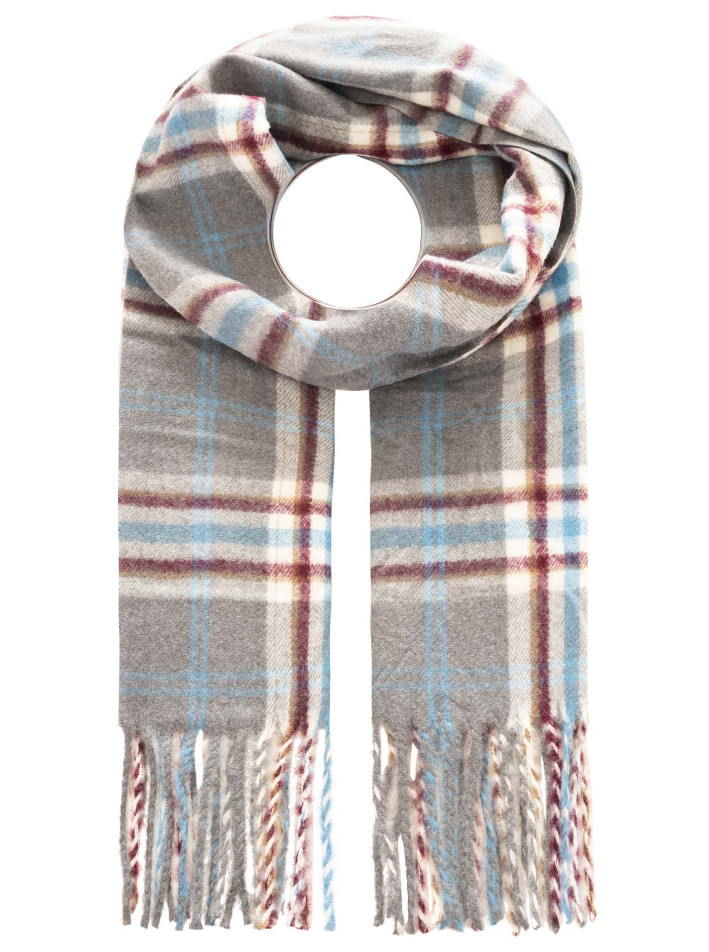 Herrenschal Viskose "Kleine Karos"