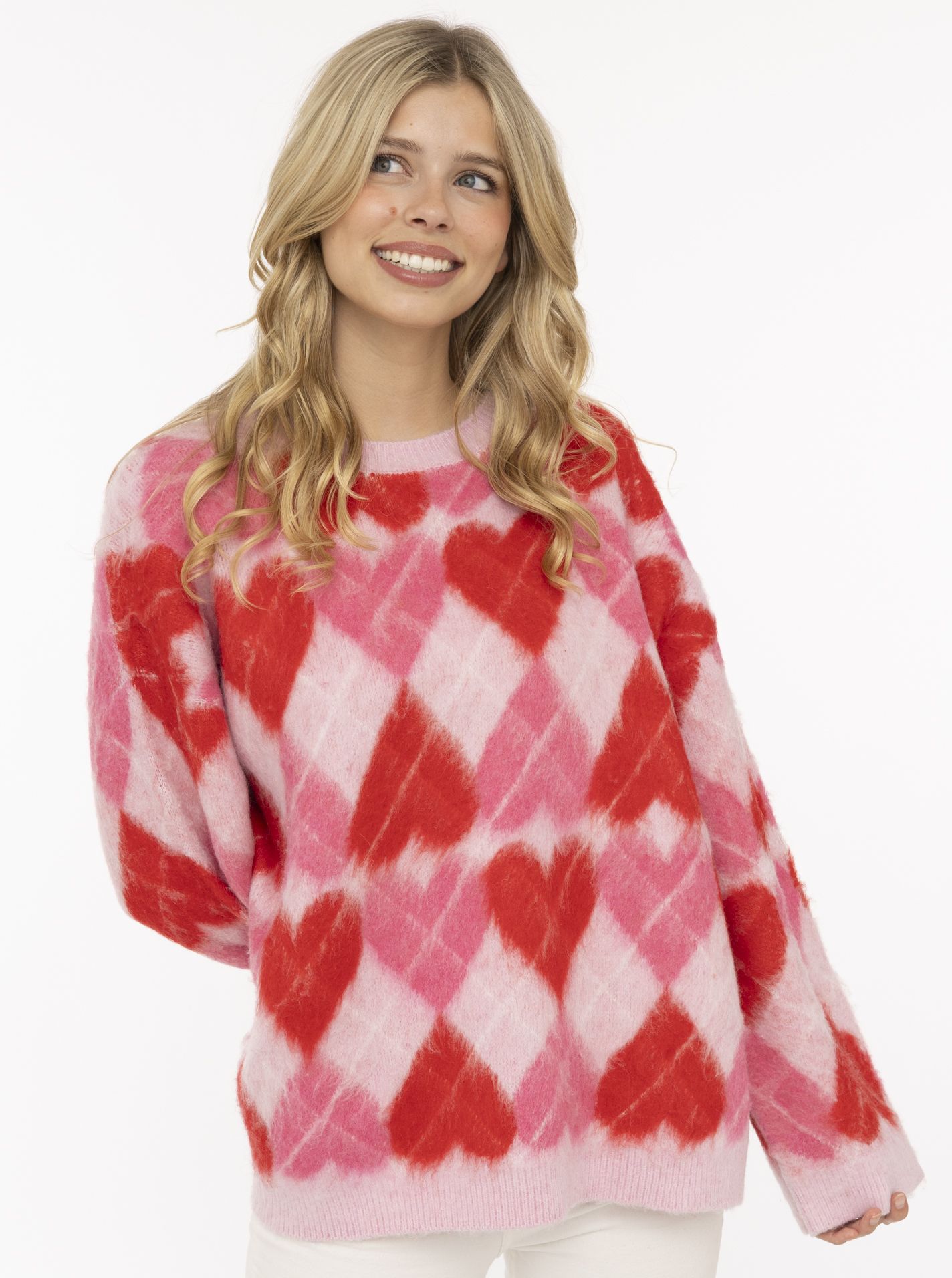 Pullover  "ARGYLE LOVE"