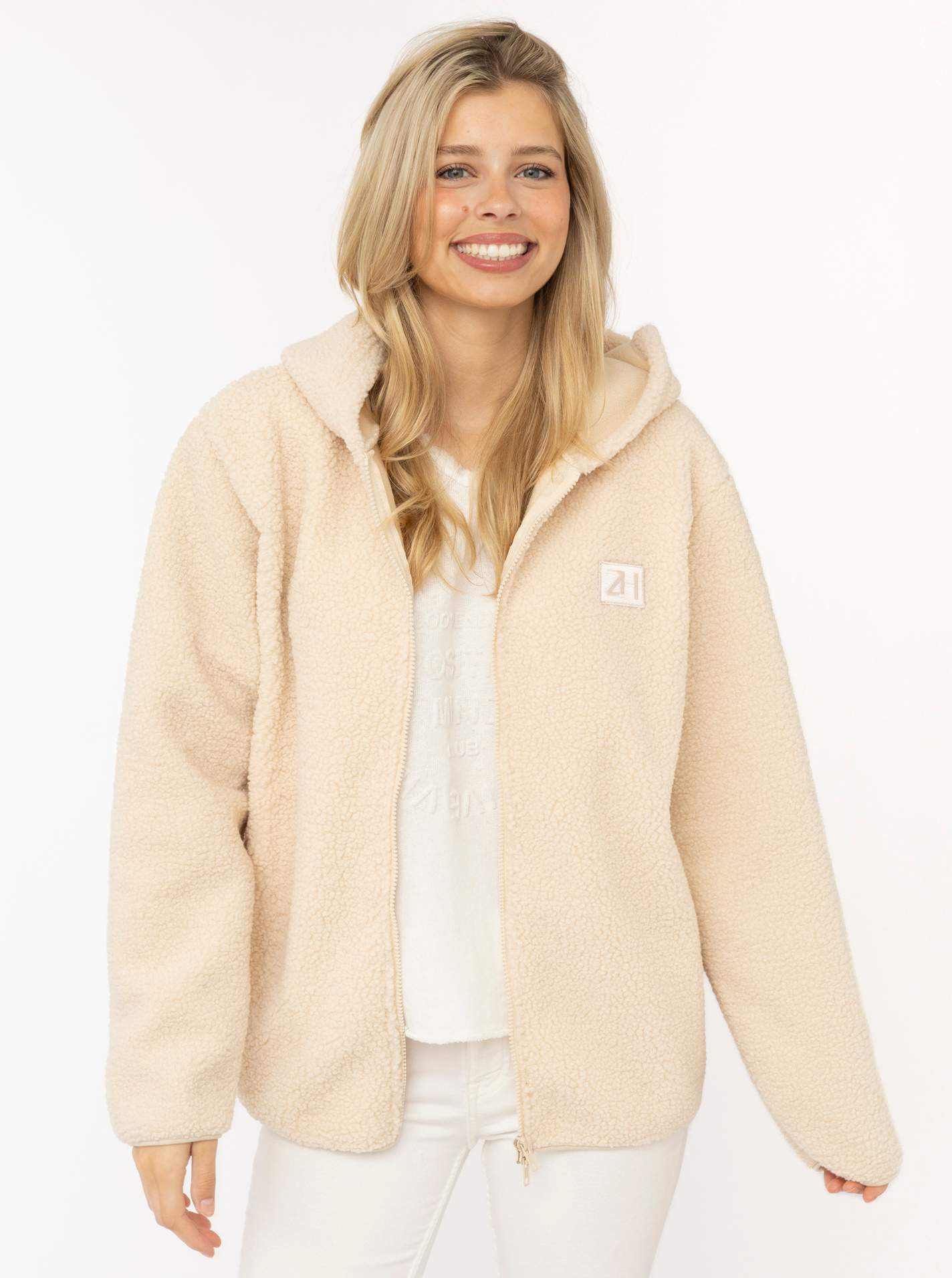Teddyjacke Hoodie "Zip"