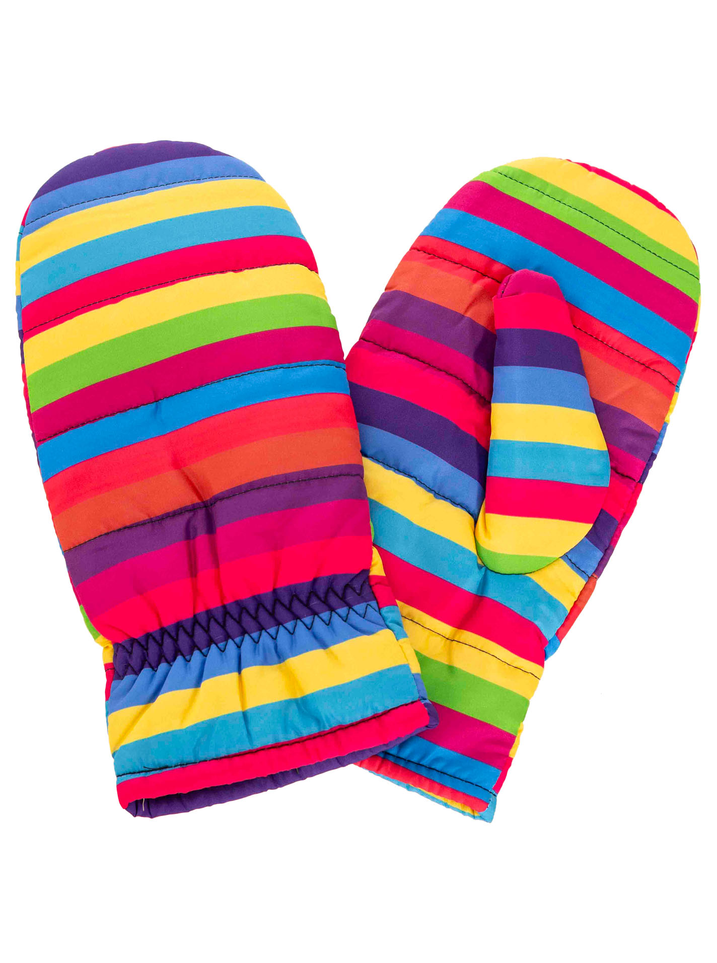 Handschuh 10er Set "Bunte Streifen"