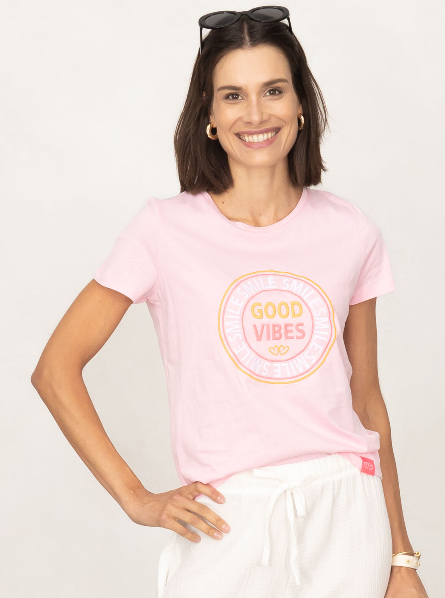 Shirt BW "Good Vibes"