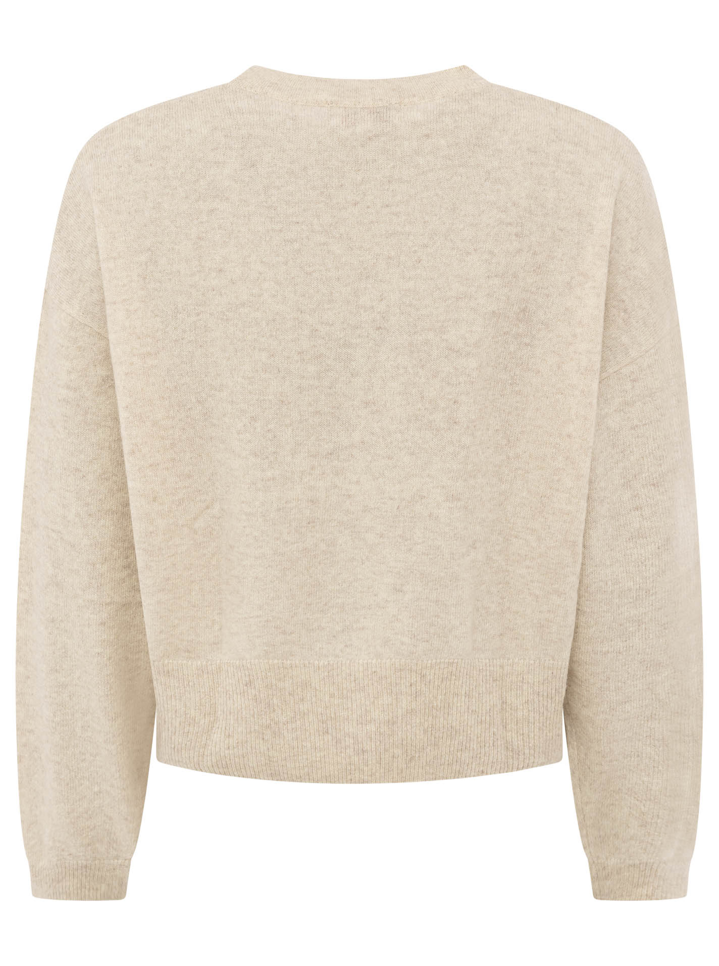 100% Cashmere Kastiger Rundhalspullover