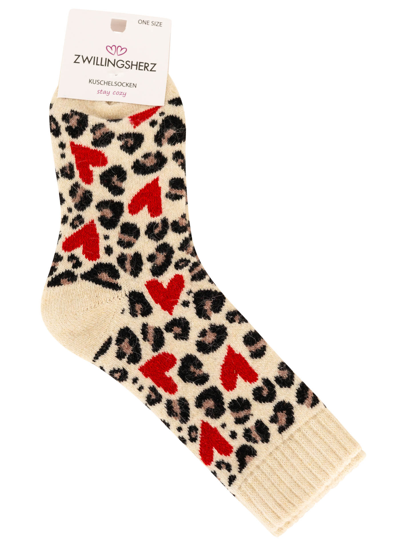 10er Set Socken "Leo & Hearts"