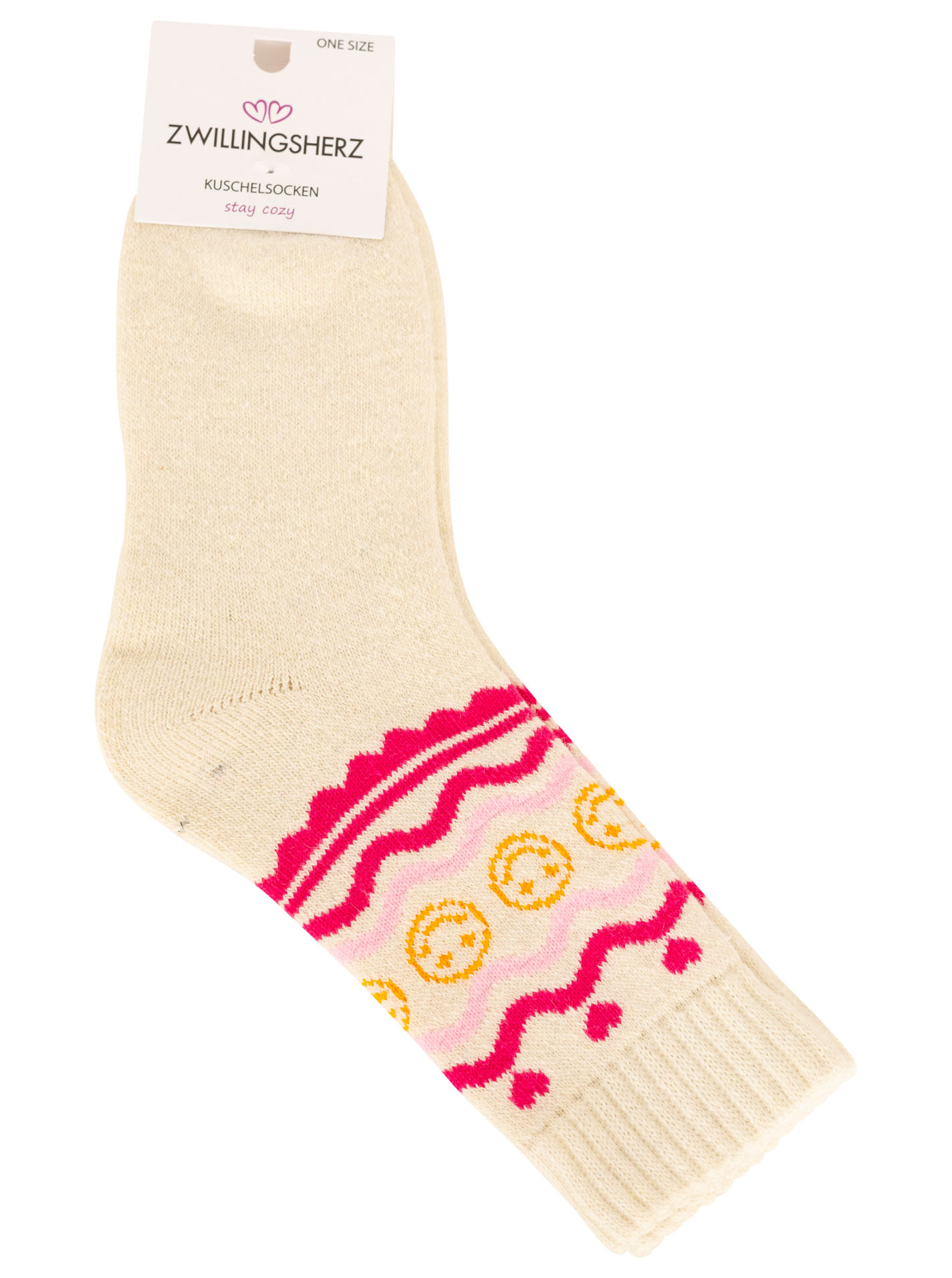 10er Set Socken "Smile and Love"
