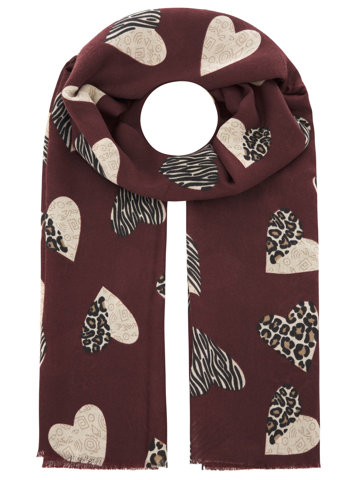 Schal "Leo Heart"