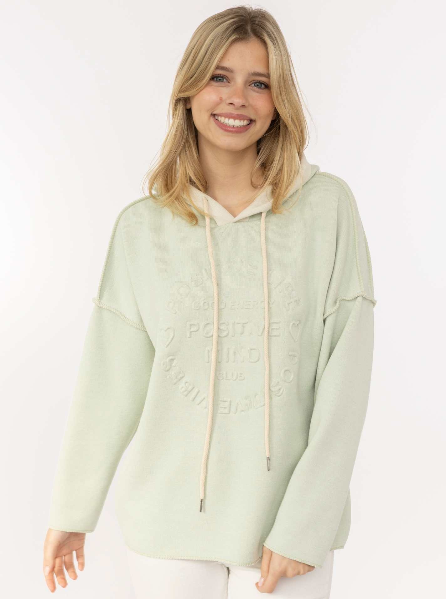 Doubleface Hoodie "Positive Mind"