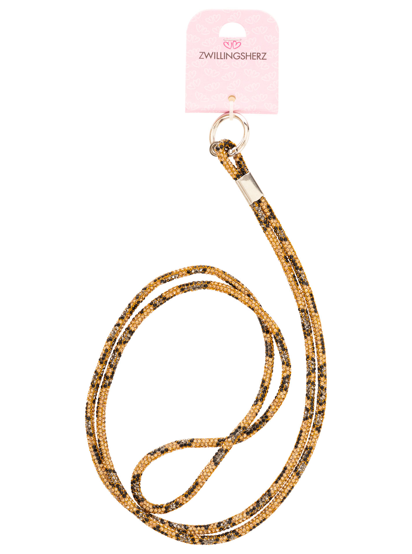 Handykette 10er Set "Glitzer Leo"