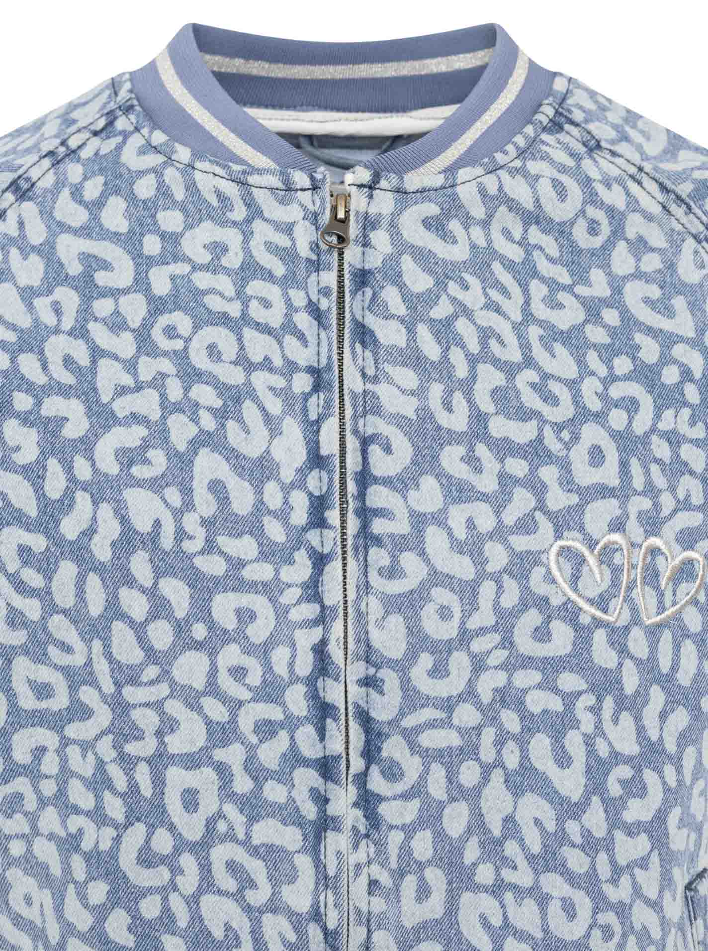Jeansbomberjacke "Leo Sparkle"