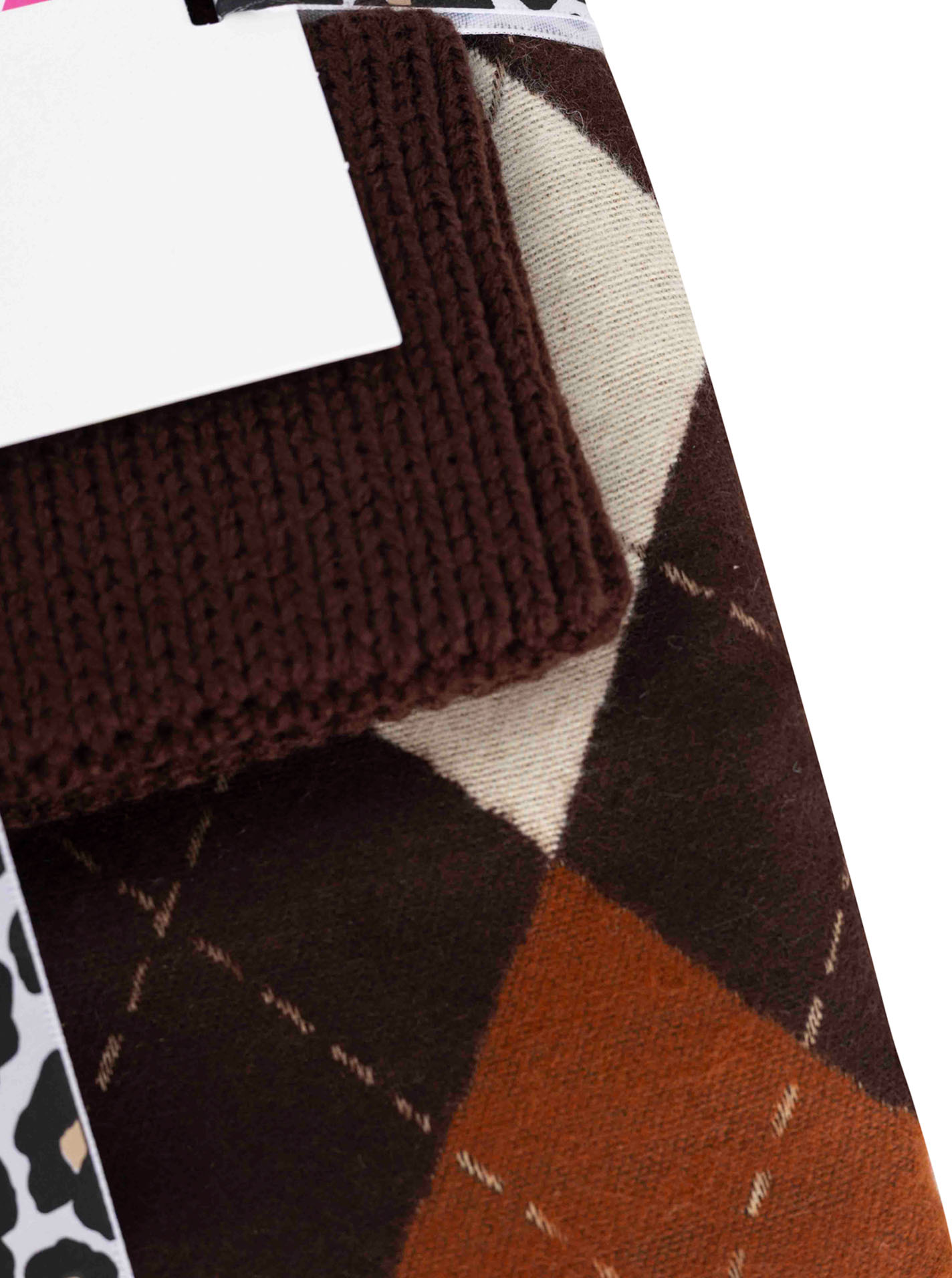 Geschenkbox Mütze & Schals "Argyle"