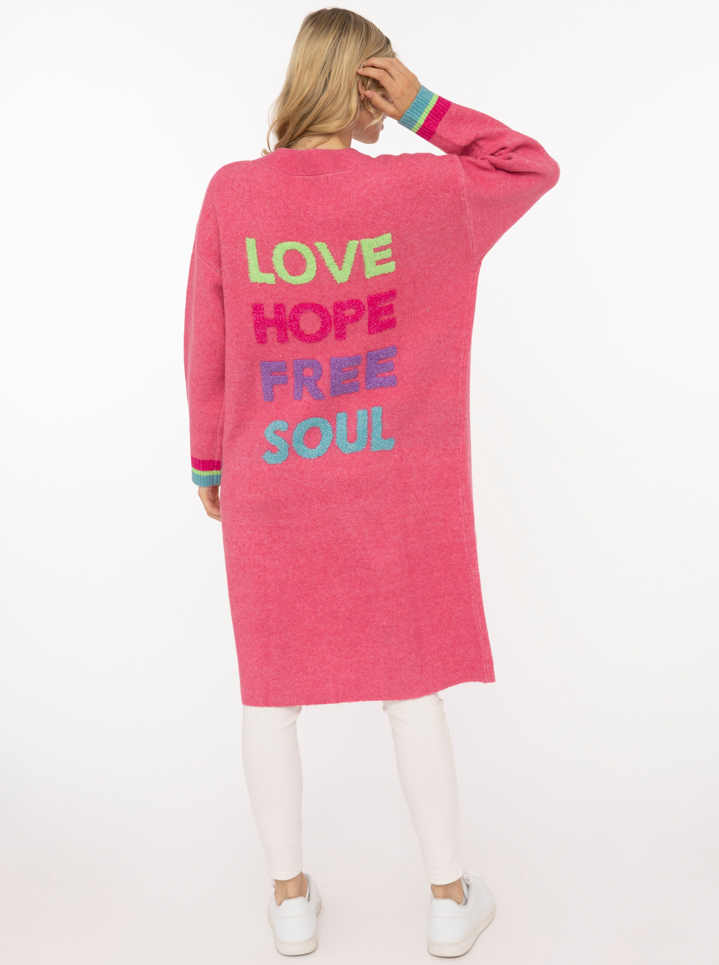 Long Cardigan "HOPE"