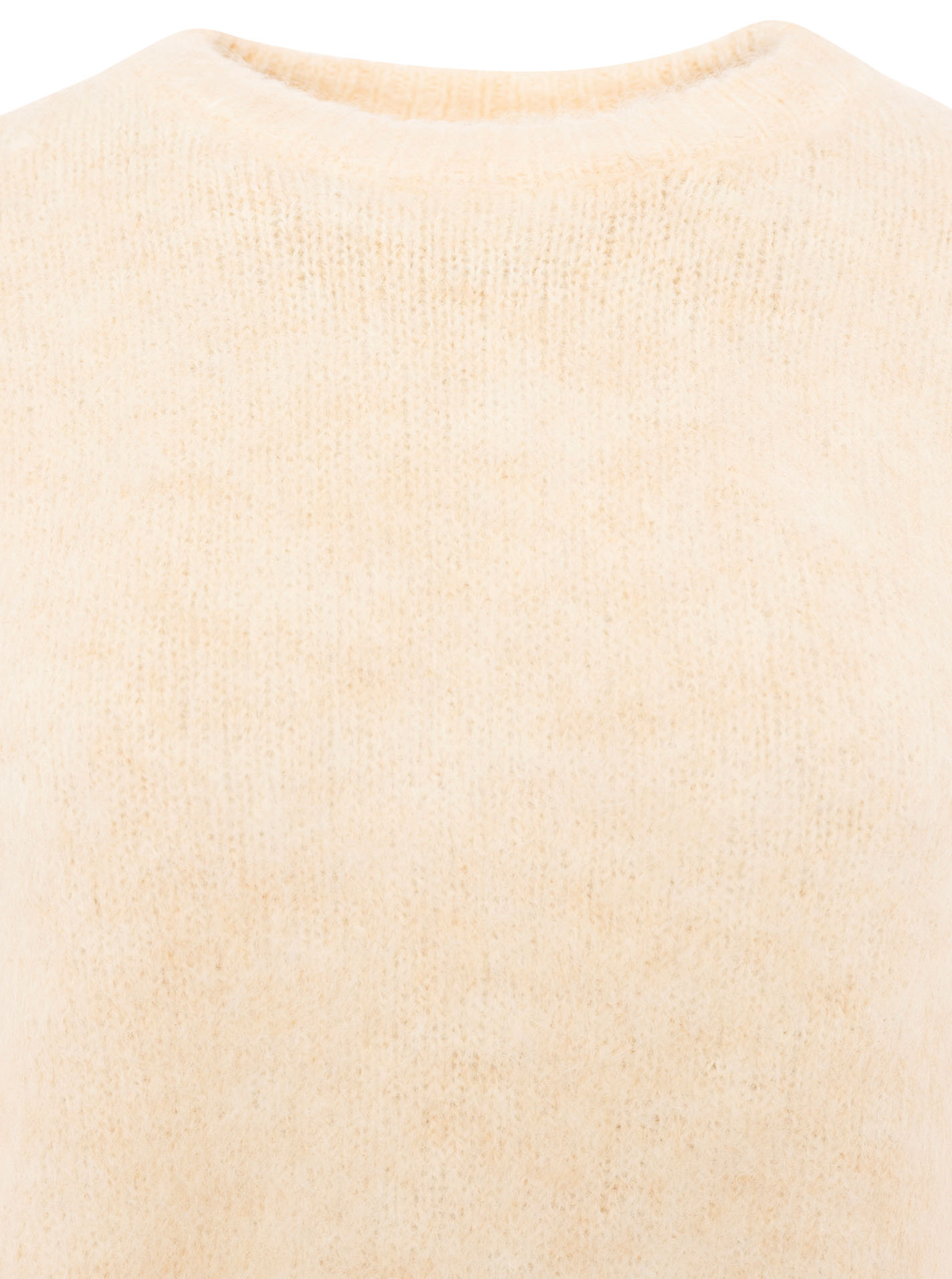 Flauschiger Brushed Alpaka Pullover "Uni"