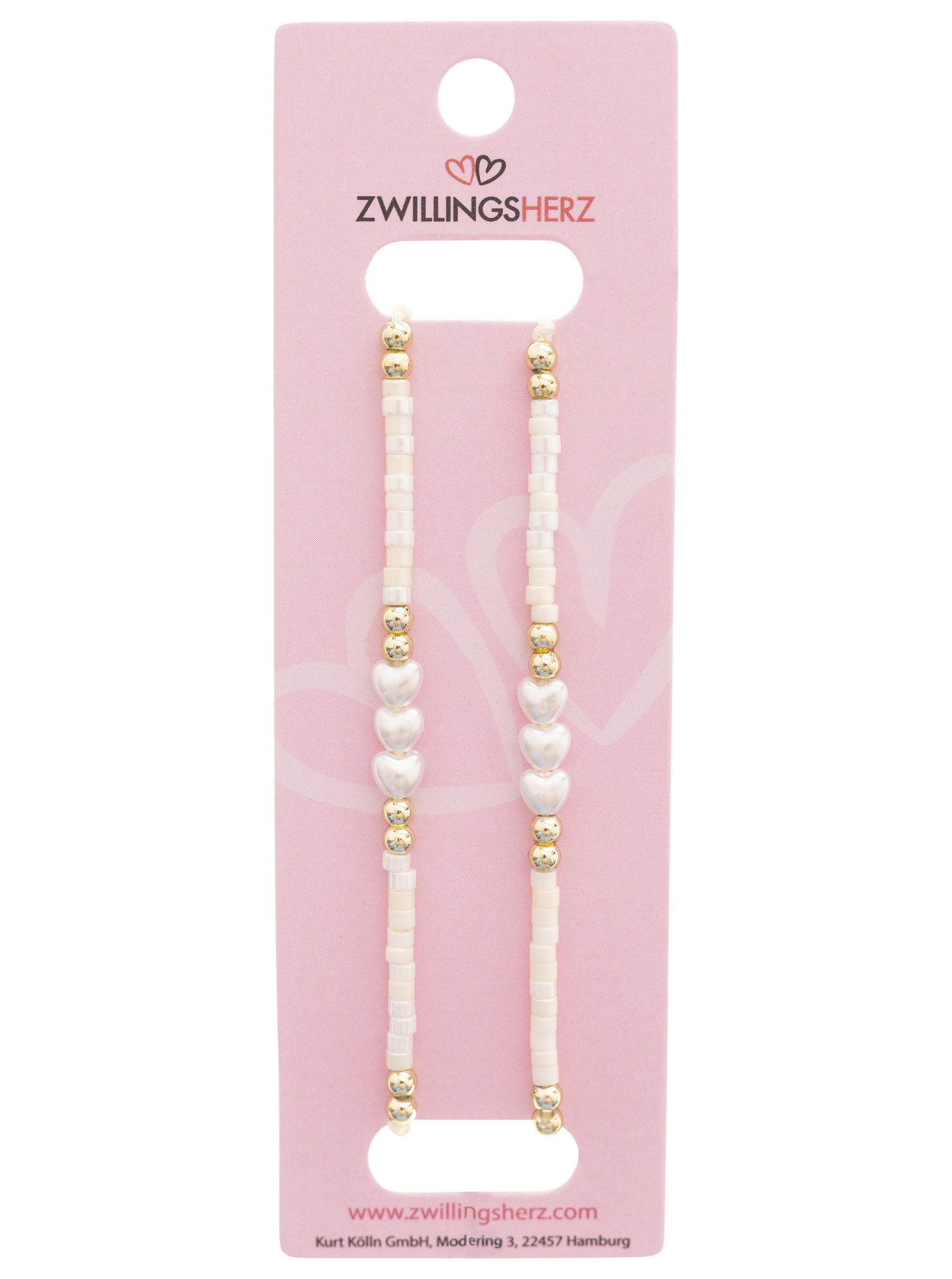 Armband 10er Set "Herzchen"