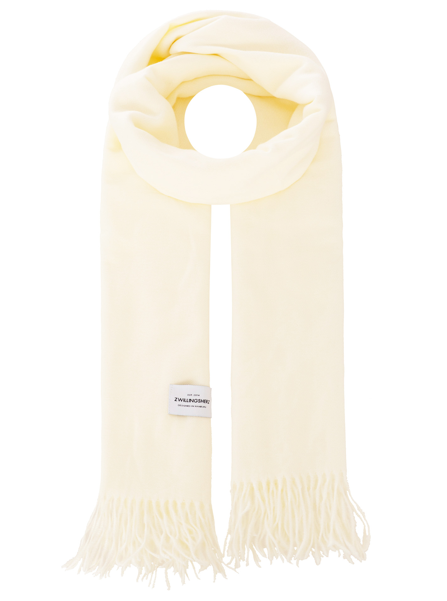 Winterschal "Fransen Uni"