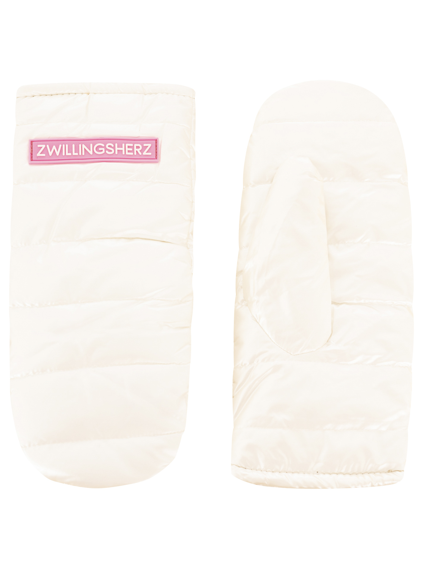 Fäustlinge Metallic "Zwillingsherz"