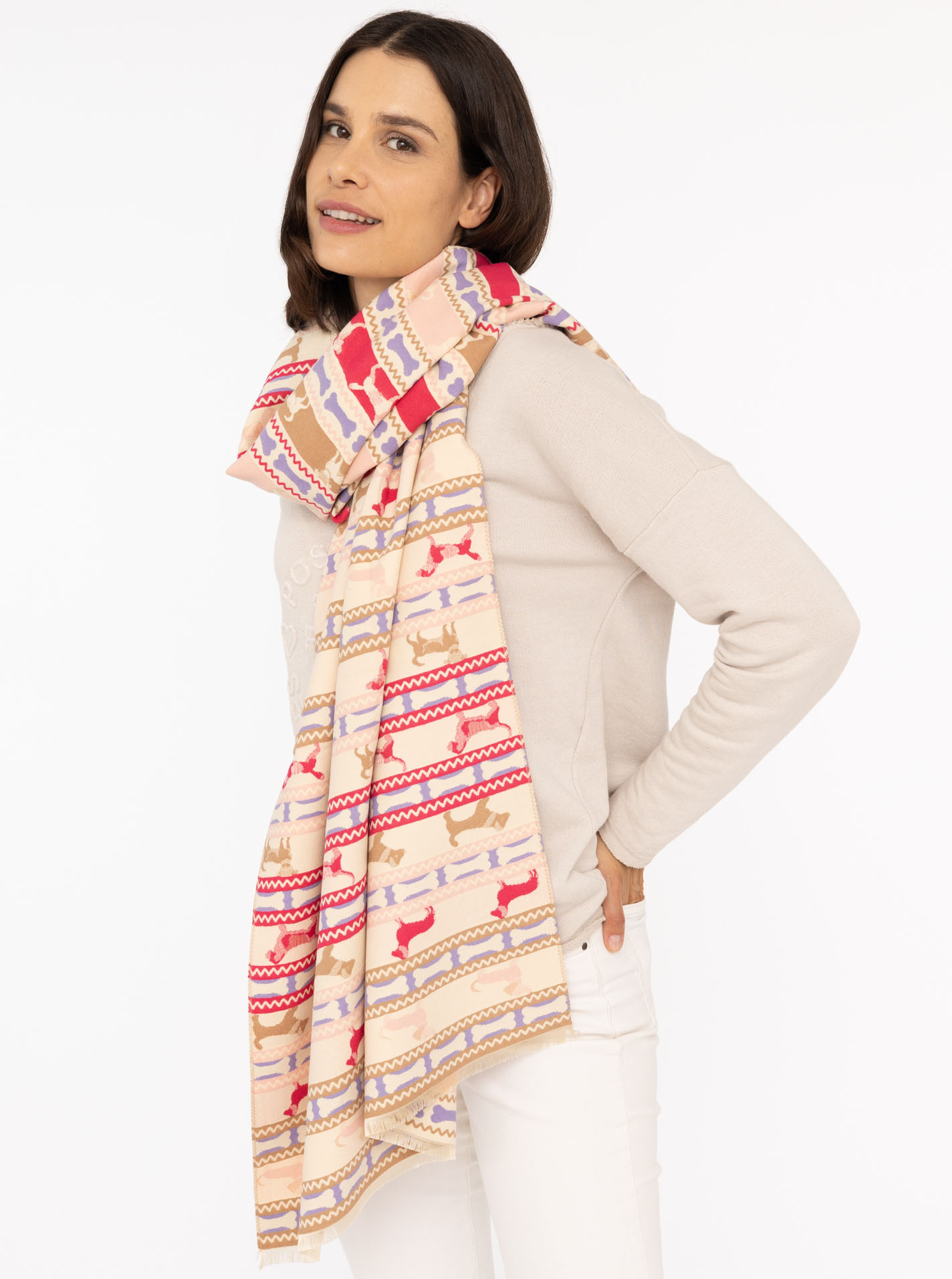 Winterschal "Bone & Buddy"