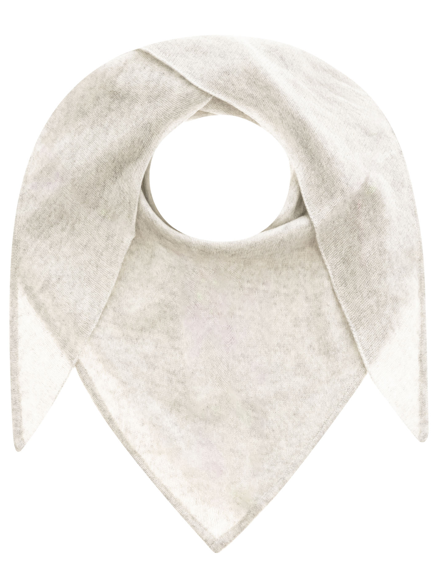 100% Cashmere Dreieckstuch "Uni"