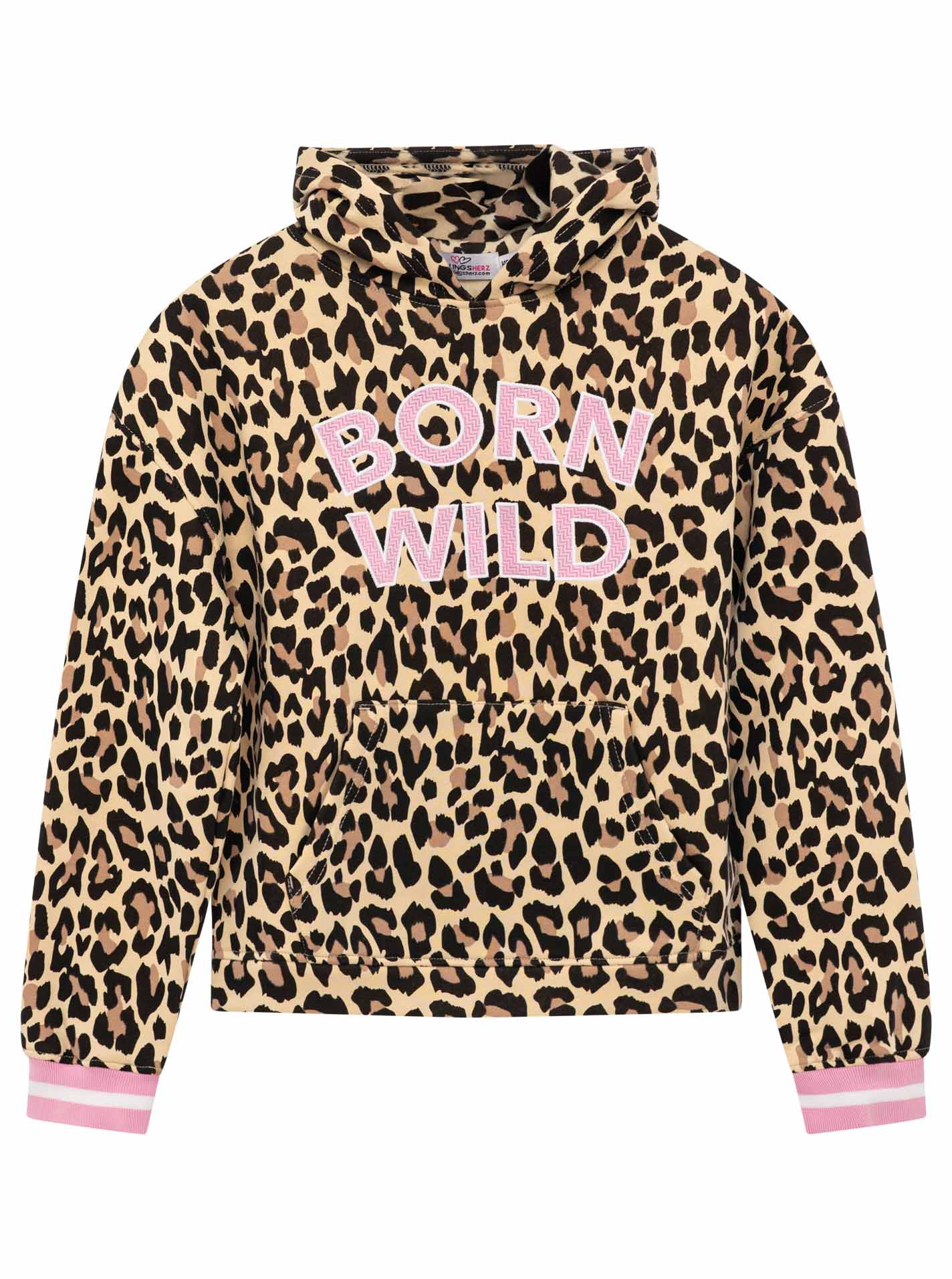 Kids Hoodie "Born Wild"