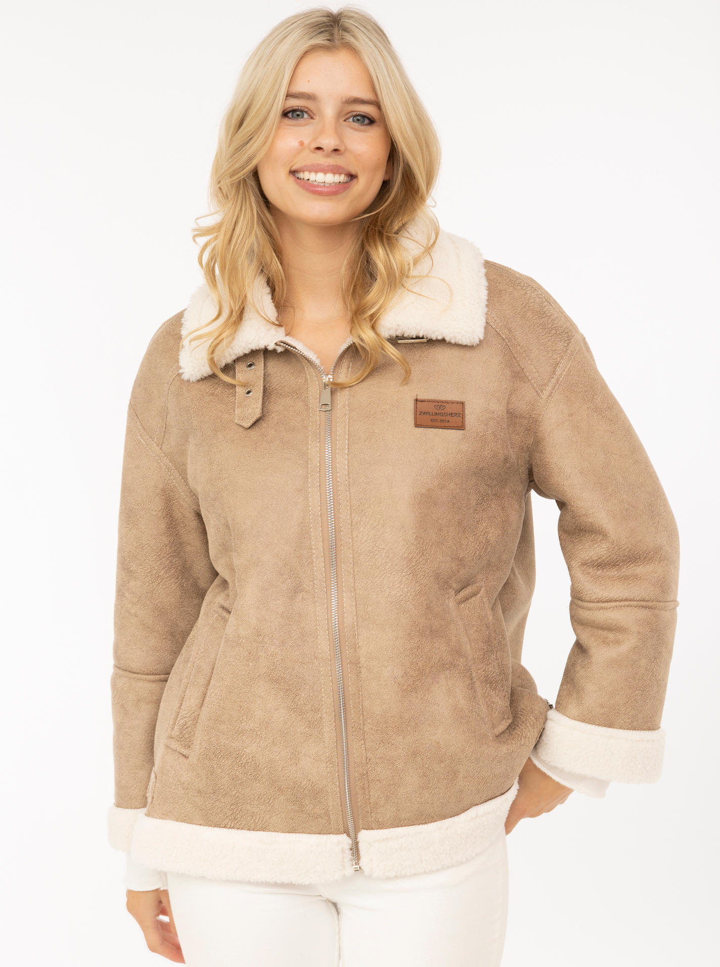 Jacke Teddyfell "ZH"