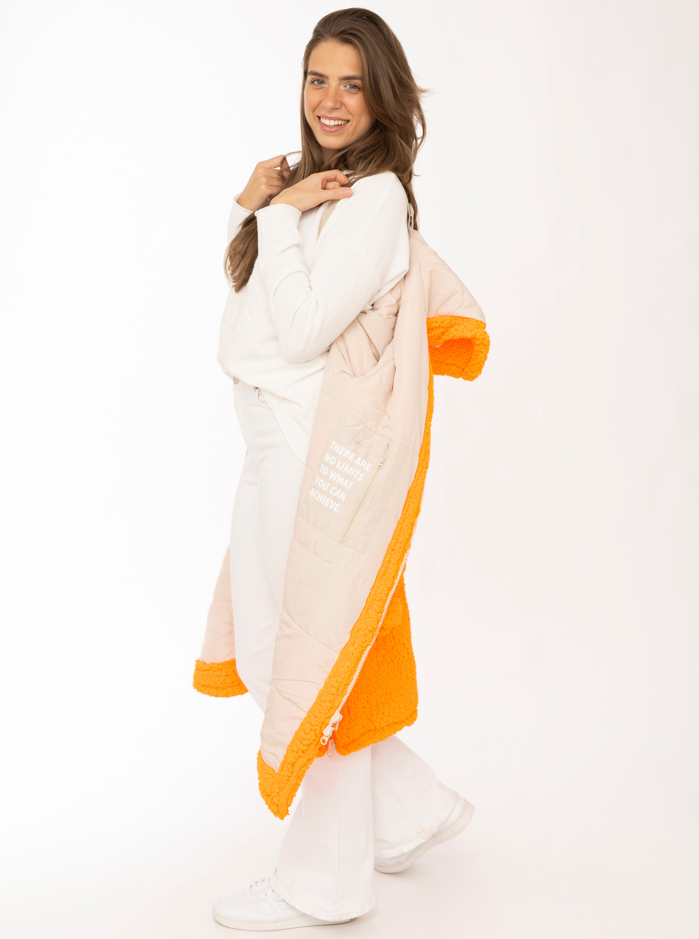 Oversize Windjacke Inside Out "Teddy"