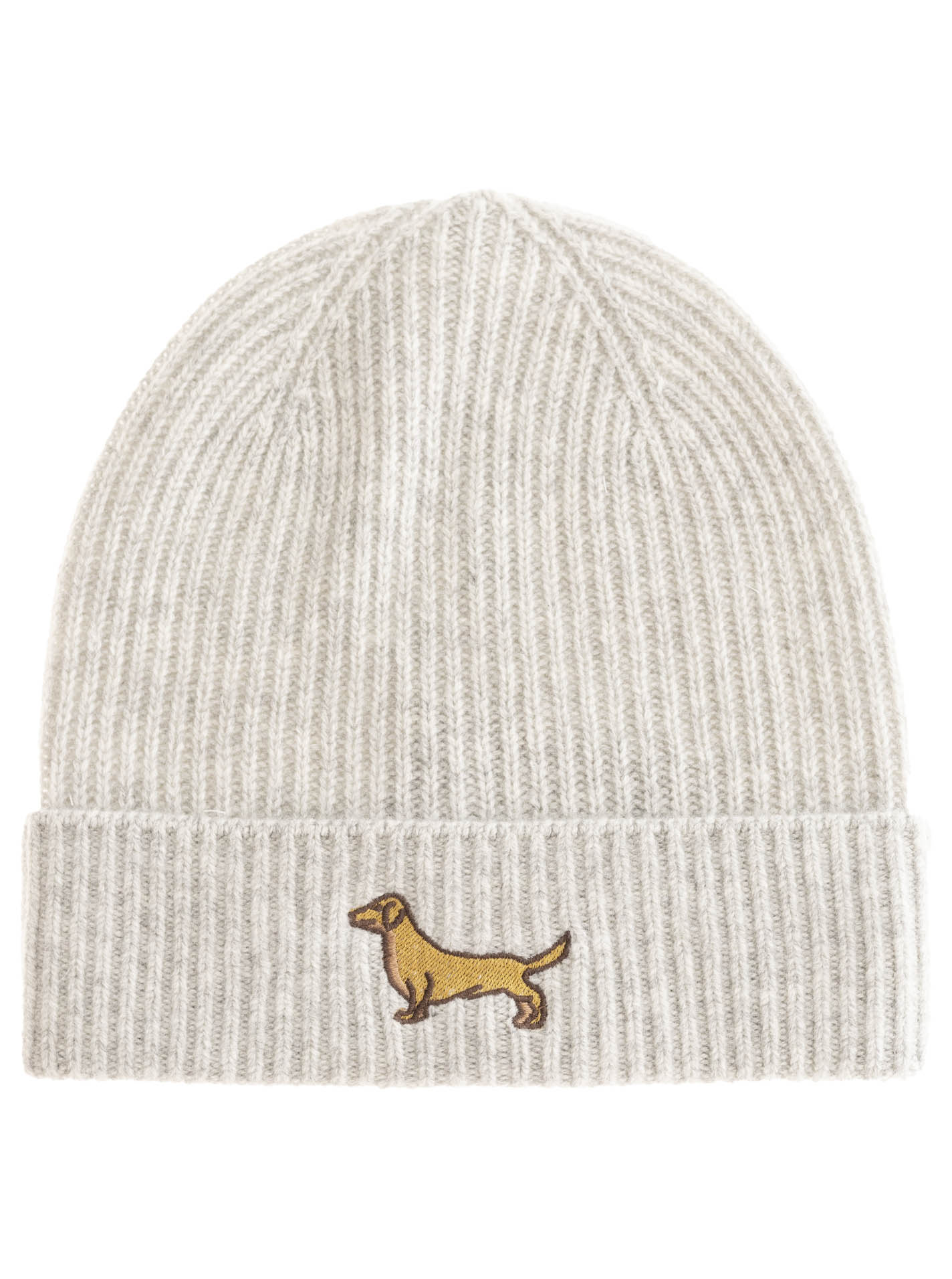 100% Cashmere Mütze "Dackel"