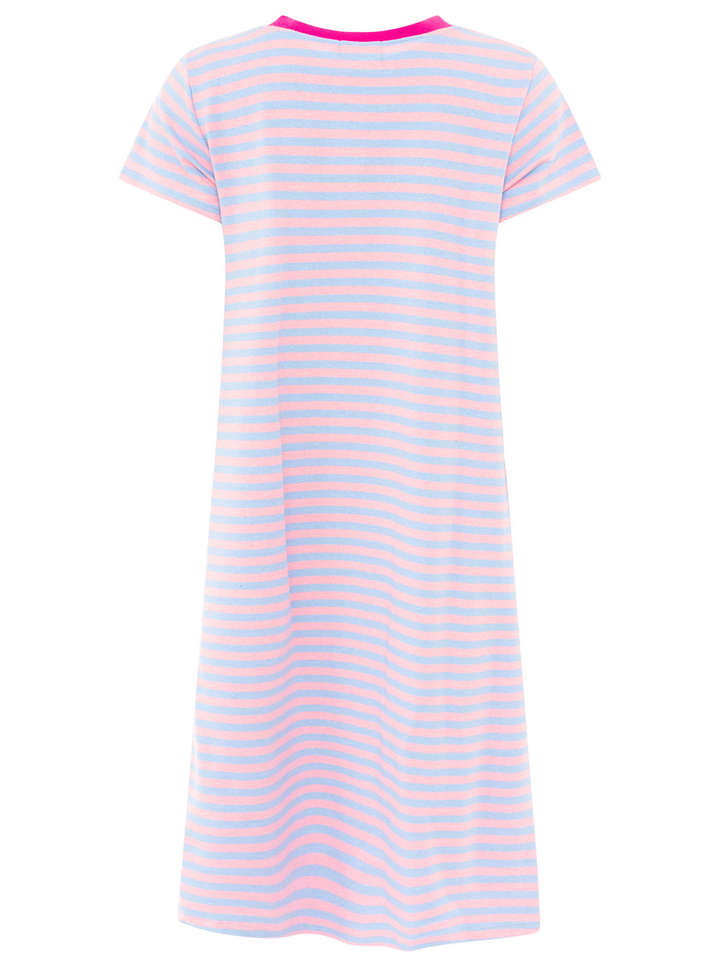 Sweat Kleid "Neon Streifen"