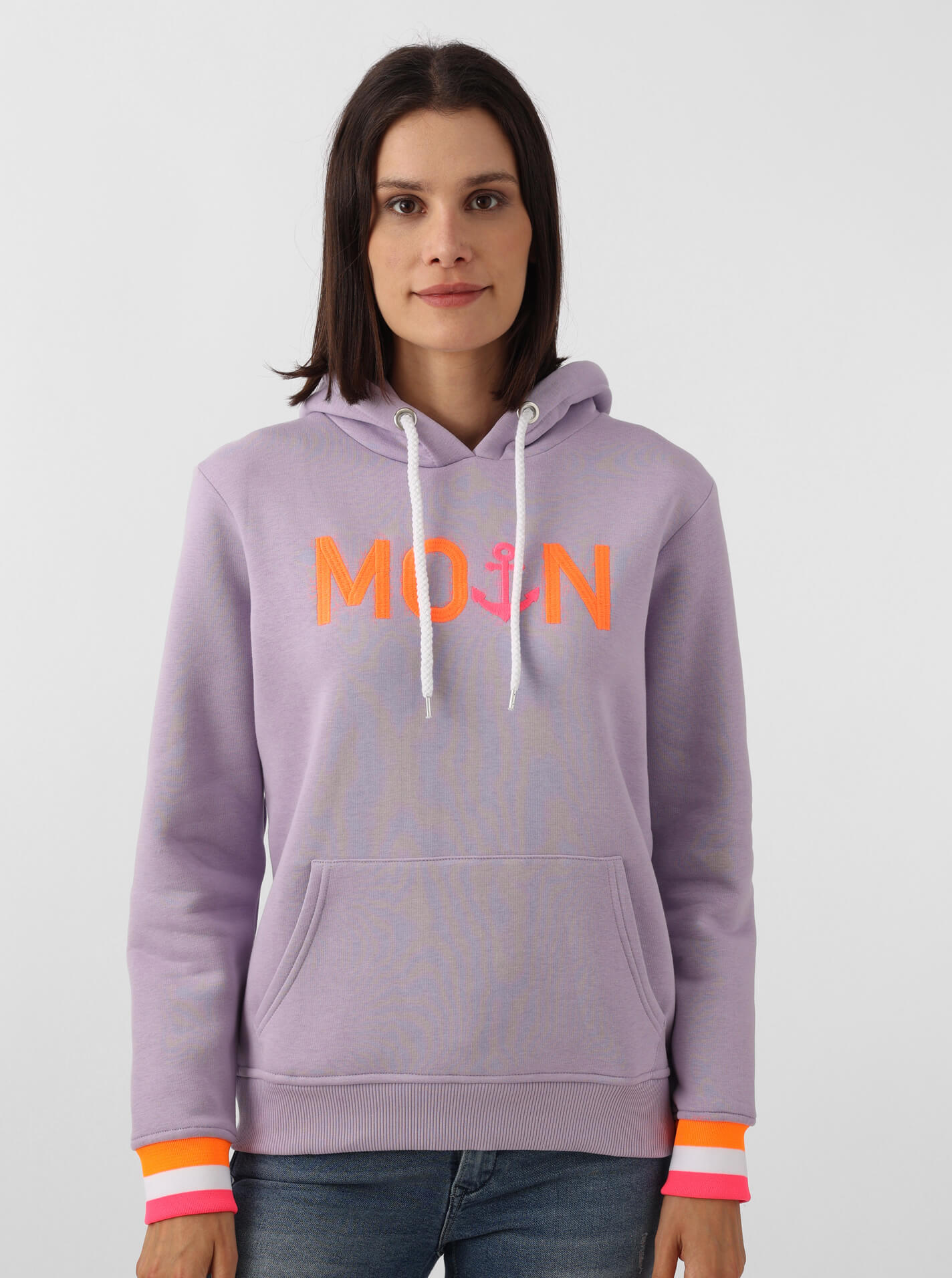 Hoodie BW "Moin Rahel"