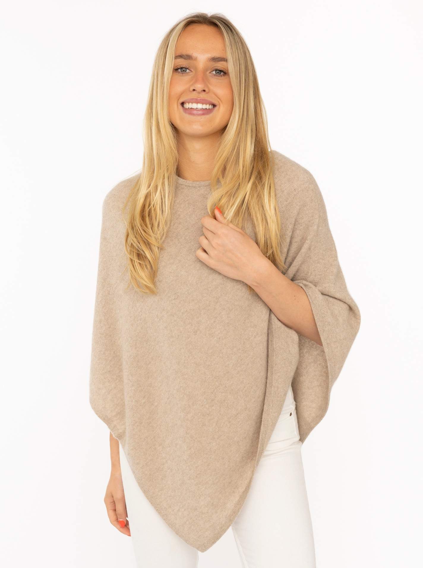 100% Cashmere Poncho