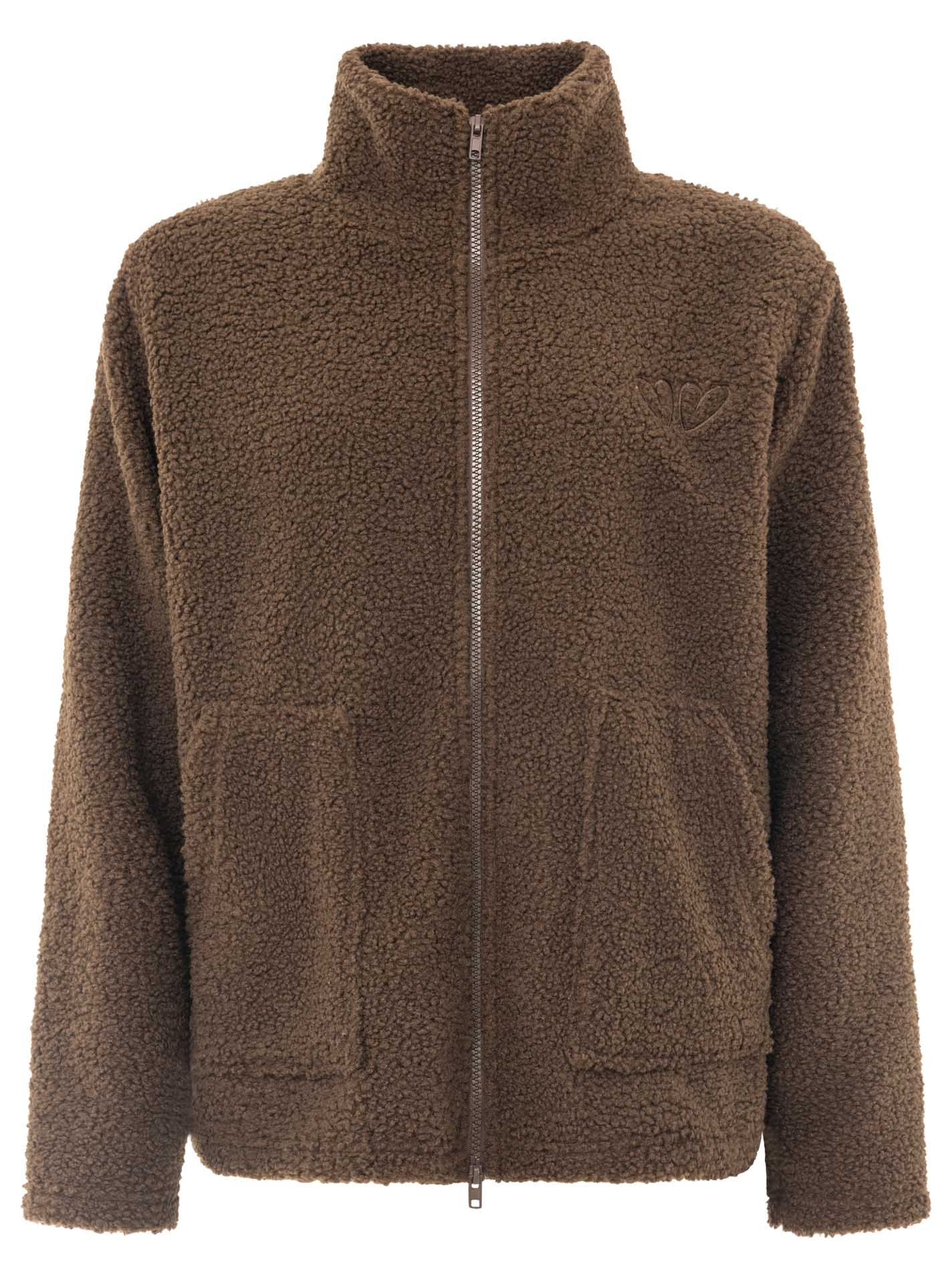 Teddy Zip Jacke "ZH Stick"