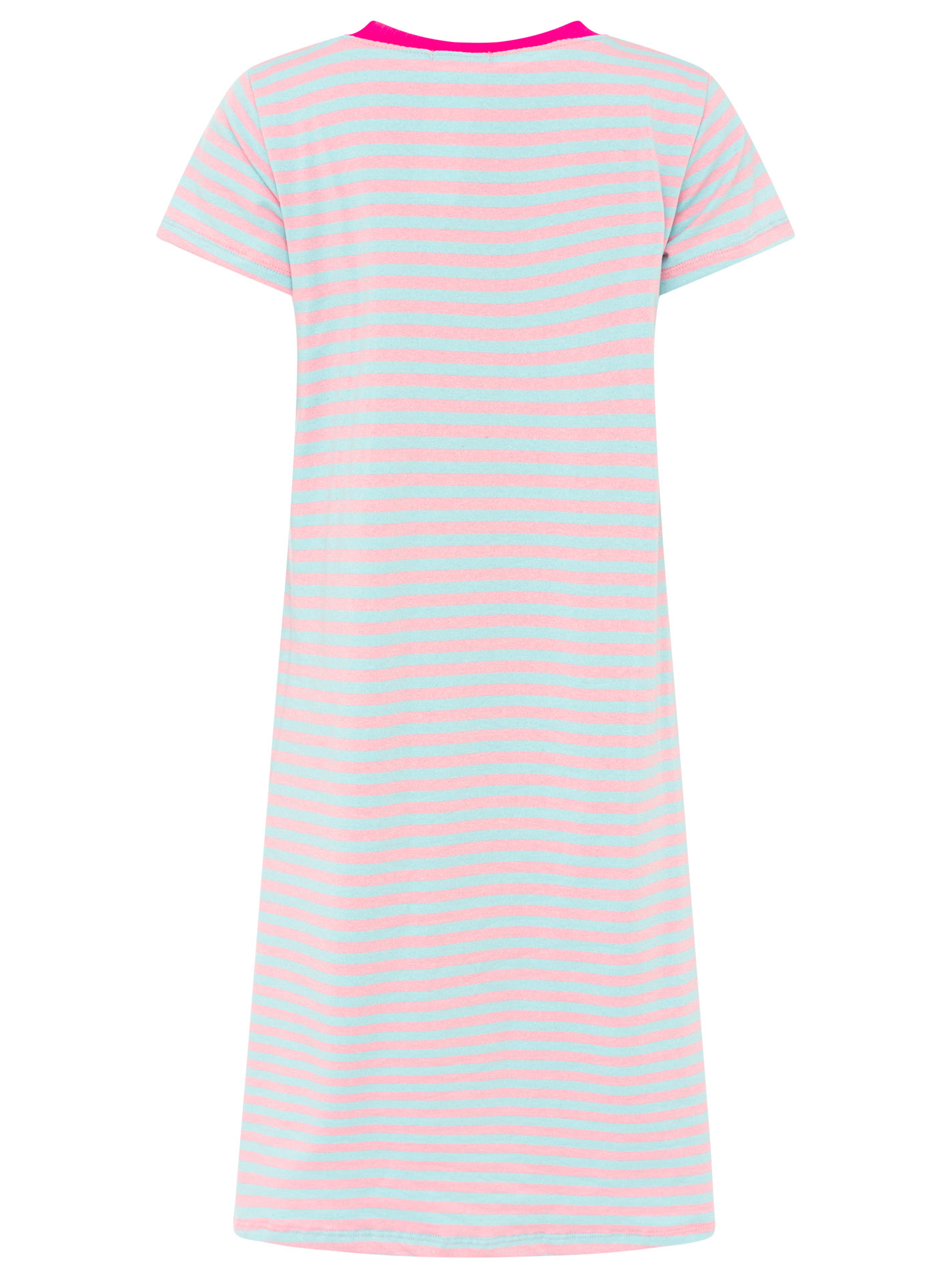 Sweat Kleid "Neon Streifen"