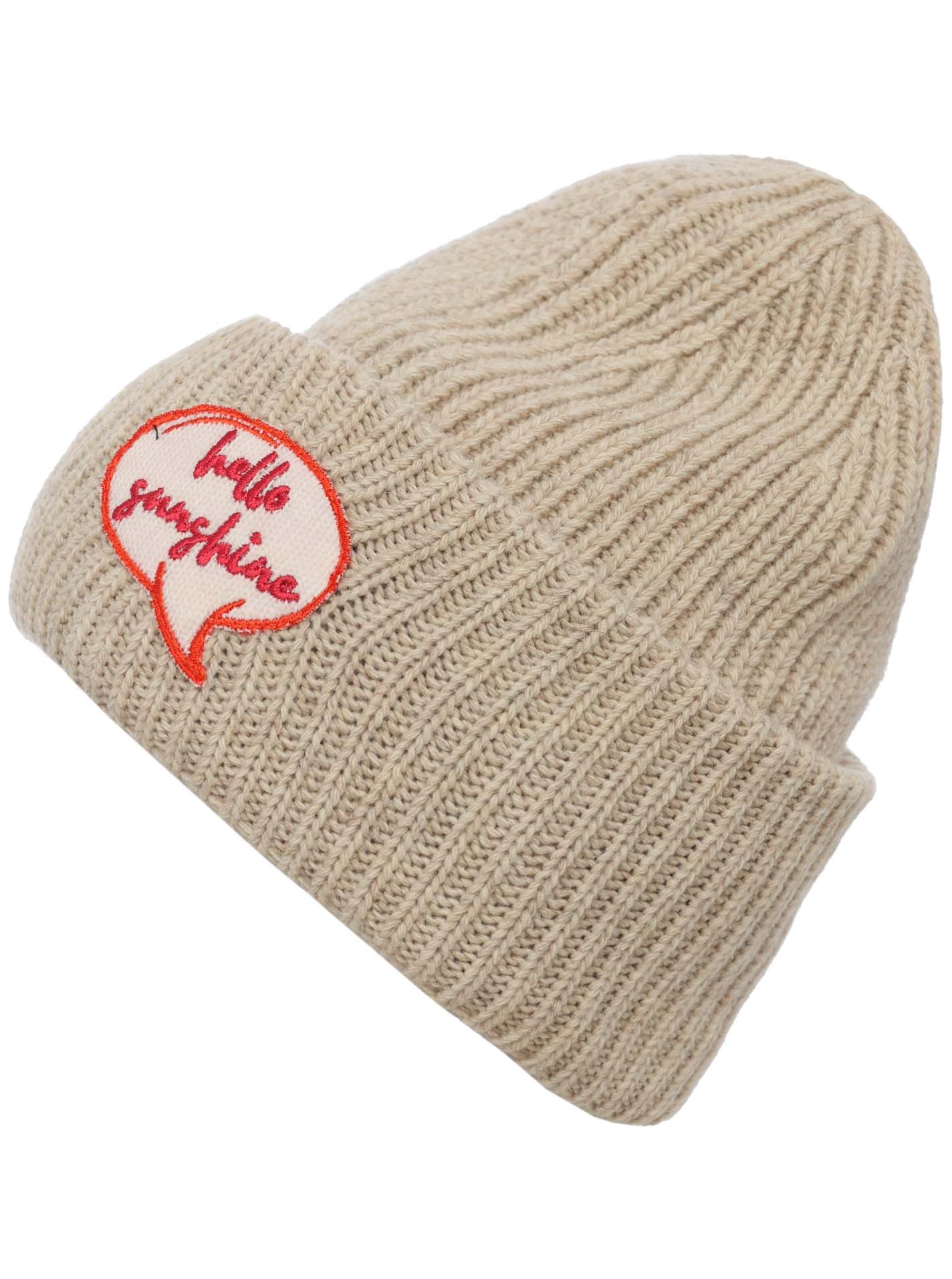 Cashmere Mütze Grobstrick "Hello Sunshine"